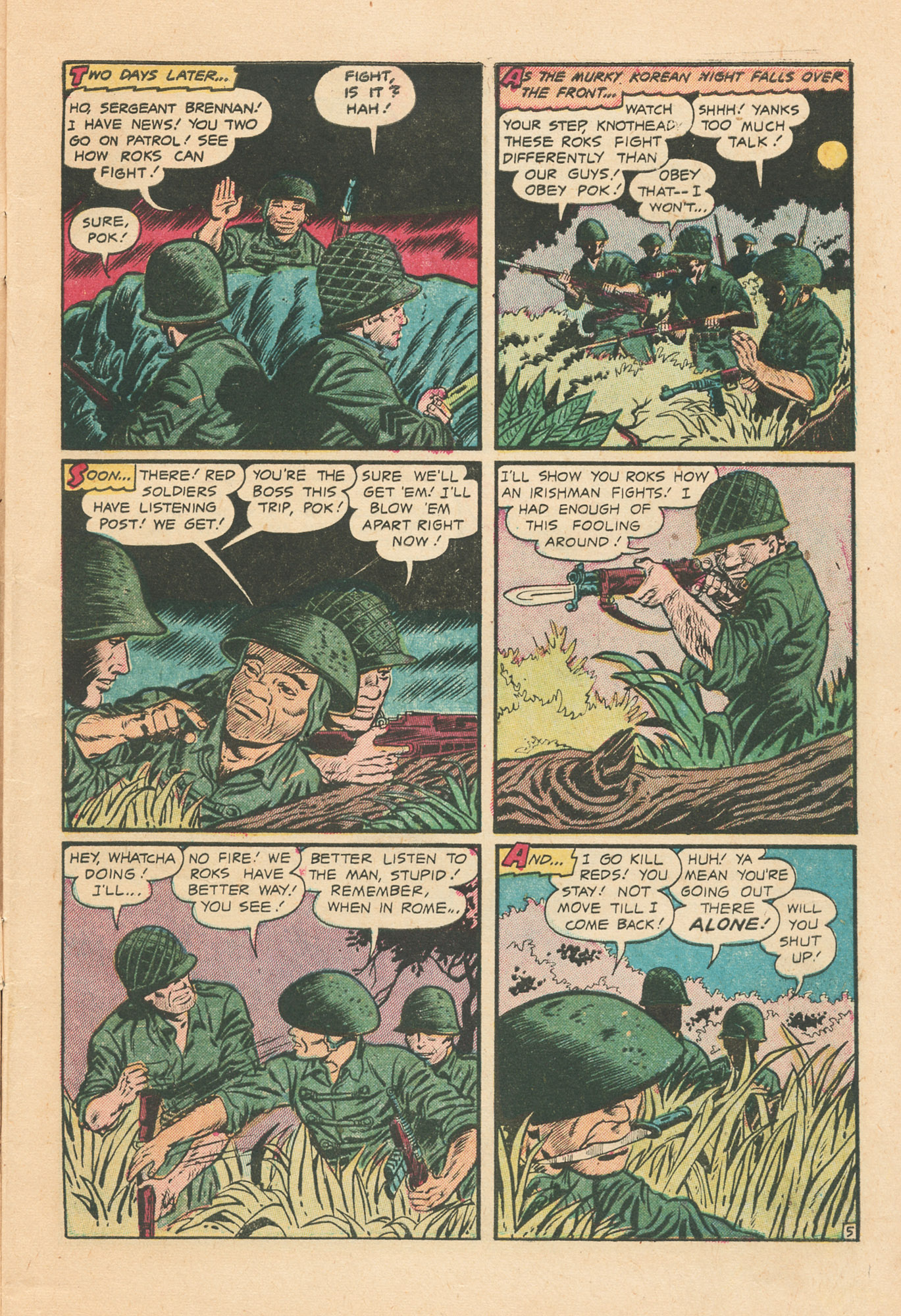 Read online War Stories (1952) comic -  Issue #4 - 8