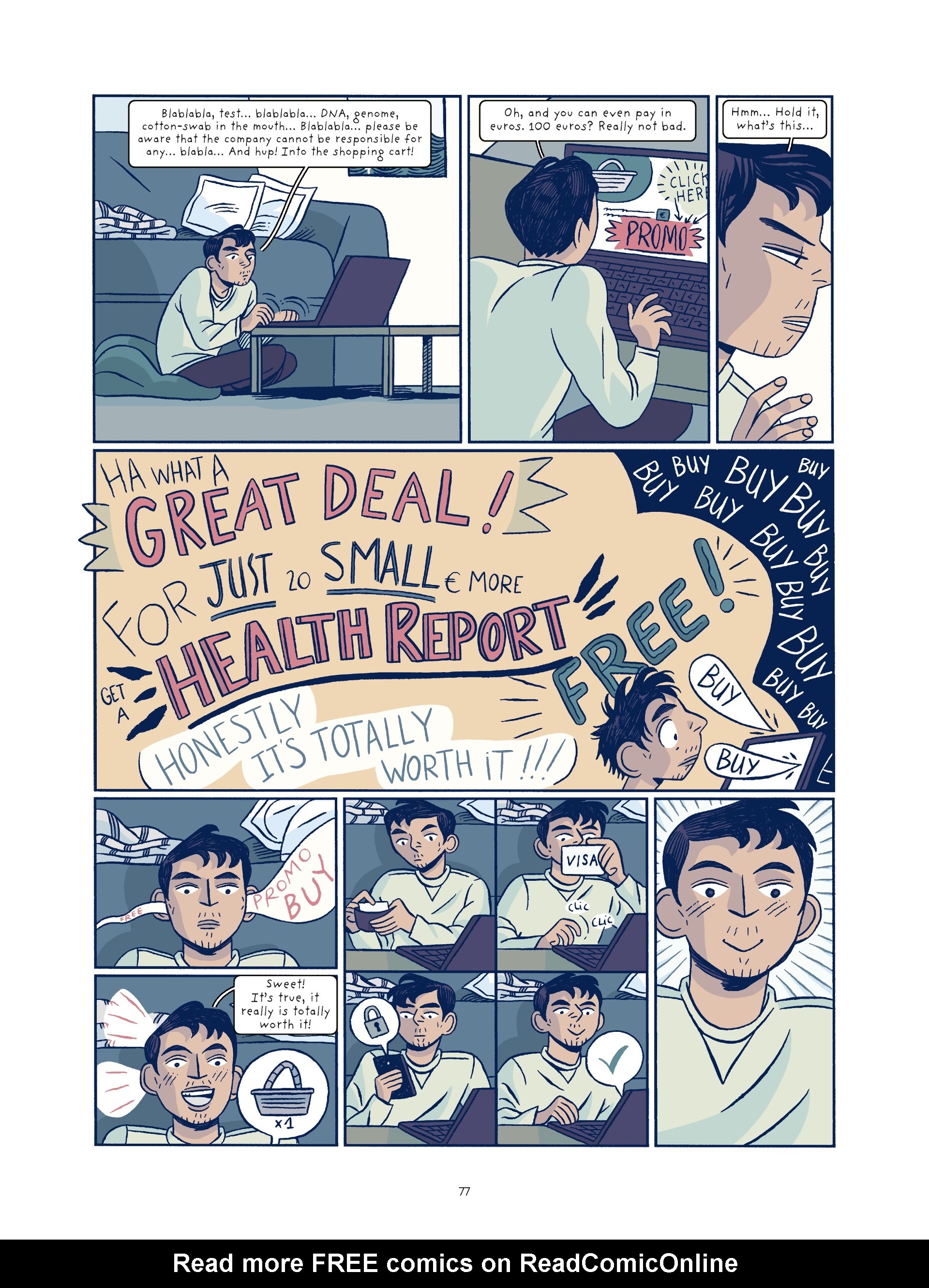 Read online Genetics at Heart comic -  Issue # TPB (Part 1) - 77