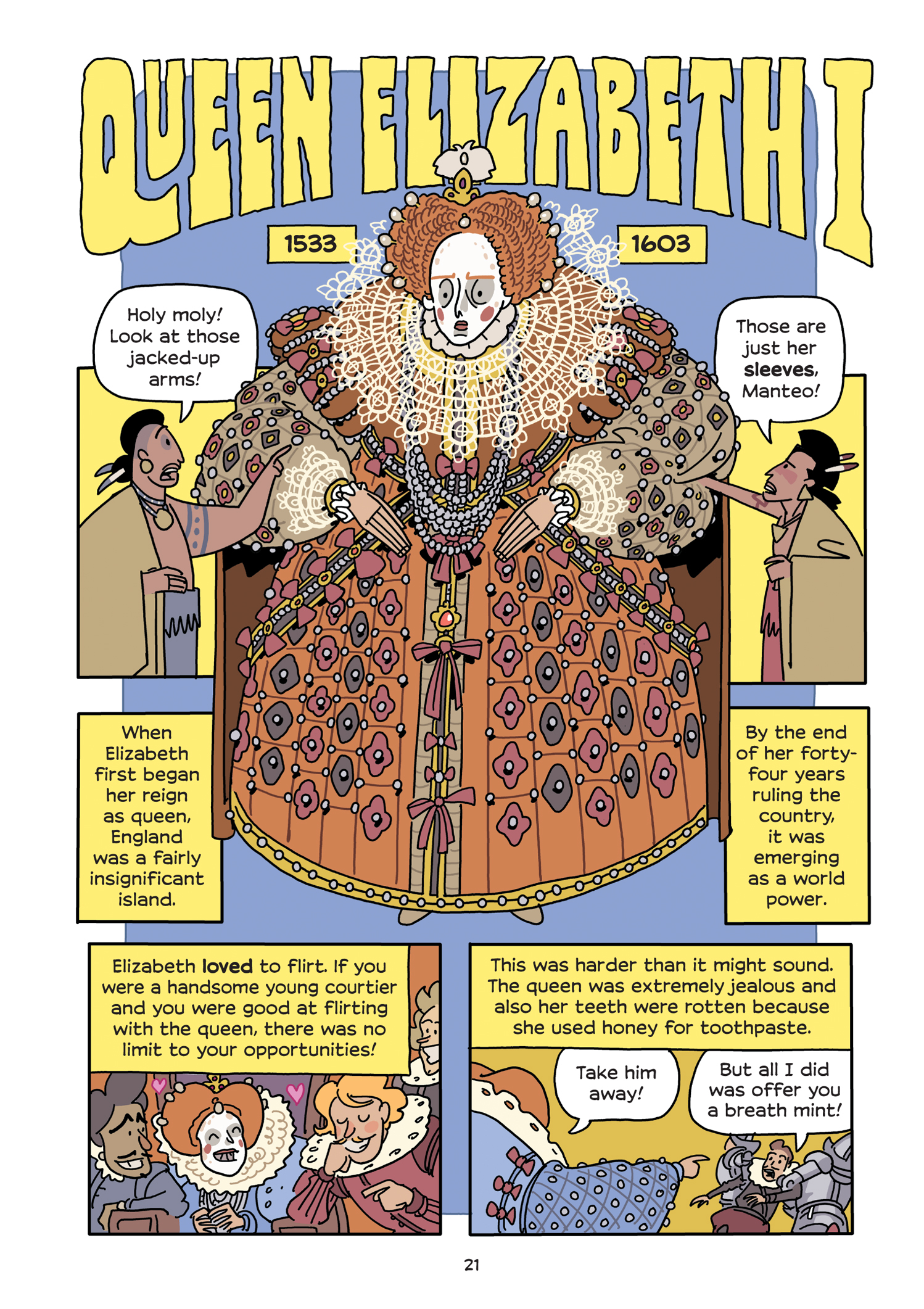 Read online History Comics comic -  Issue # The Roanoke Colony - Americas First Mystery - 29