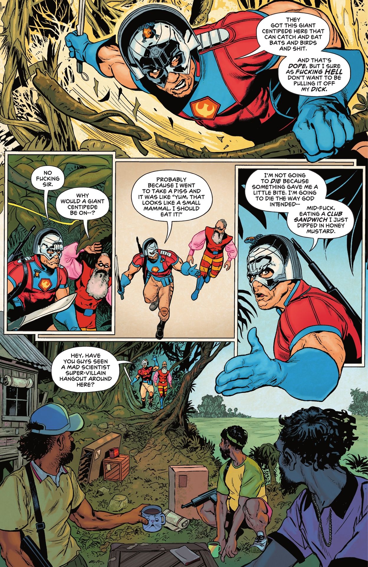 Read online Peacemaker Tries Hard! comic -  Issue #4 - 16