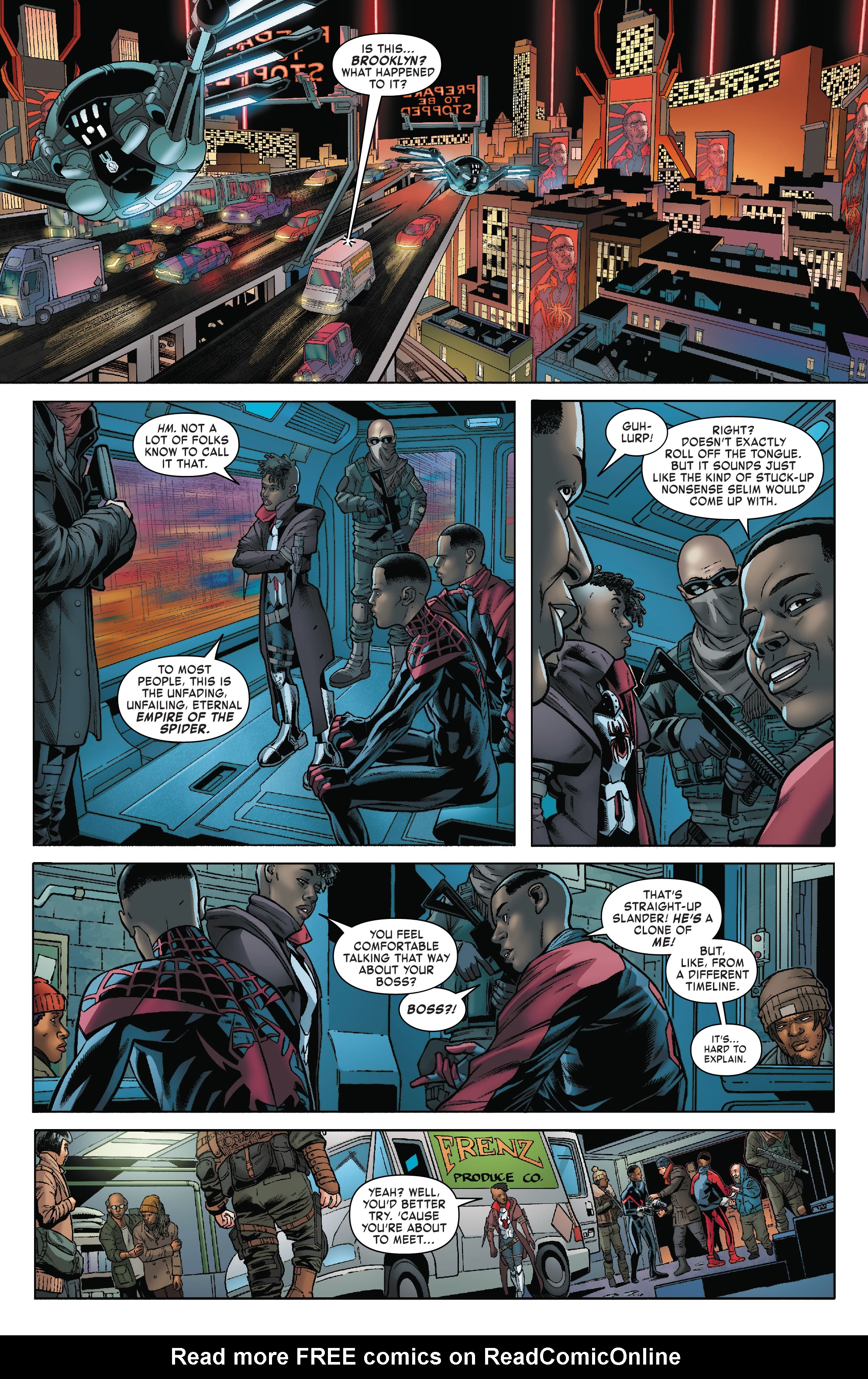 Read online Miles Morales: Spider-Man By Saladin Ahmed Omnibus comic -  Issue # TPB (Part 10) - 48