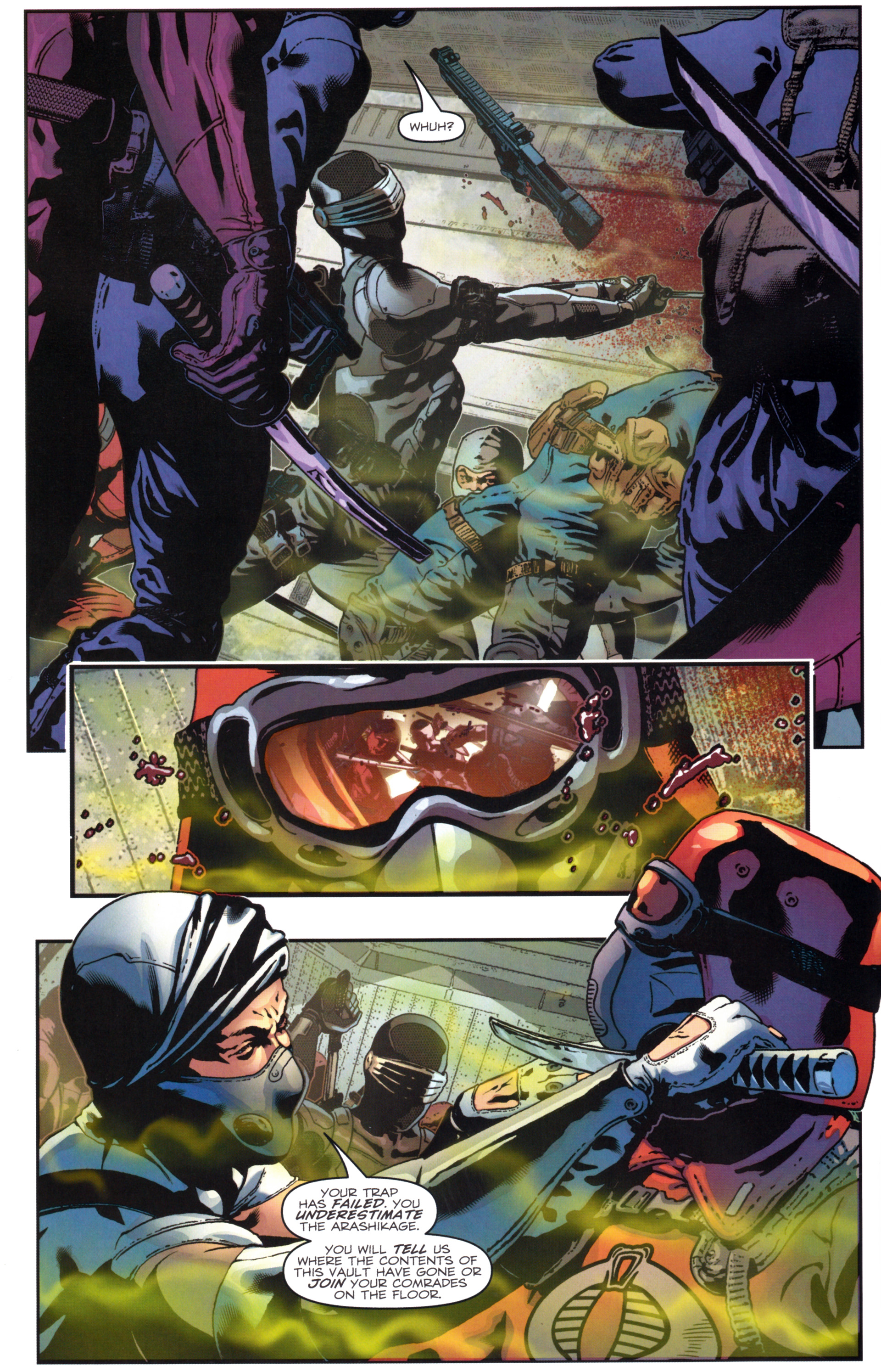 Read online Snake Eyes and Storm Shadow comic -  Issue #18 - 6
