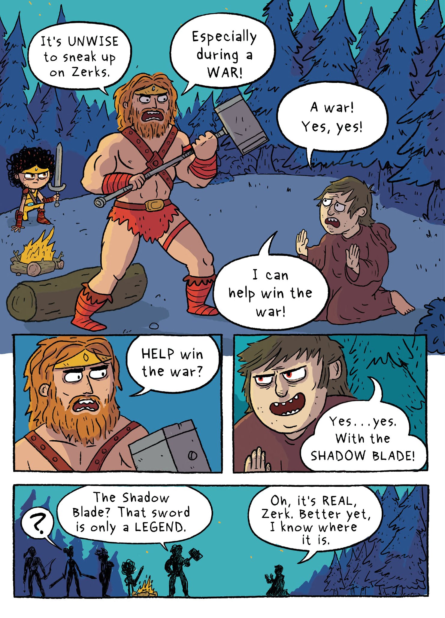 Read online Barb the Last Berzerker comic -  Issue # TPB 1 (Part 1) - 15