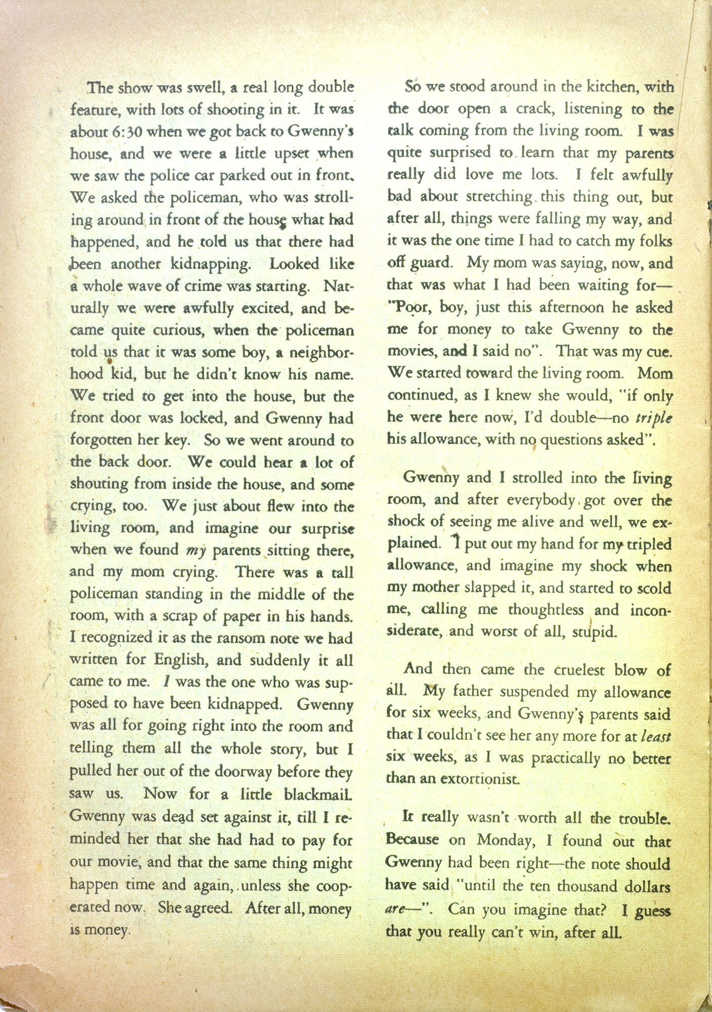 Read online Junior (1947) comic -  Issue #13 - 20