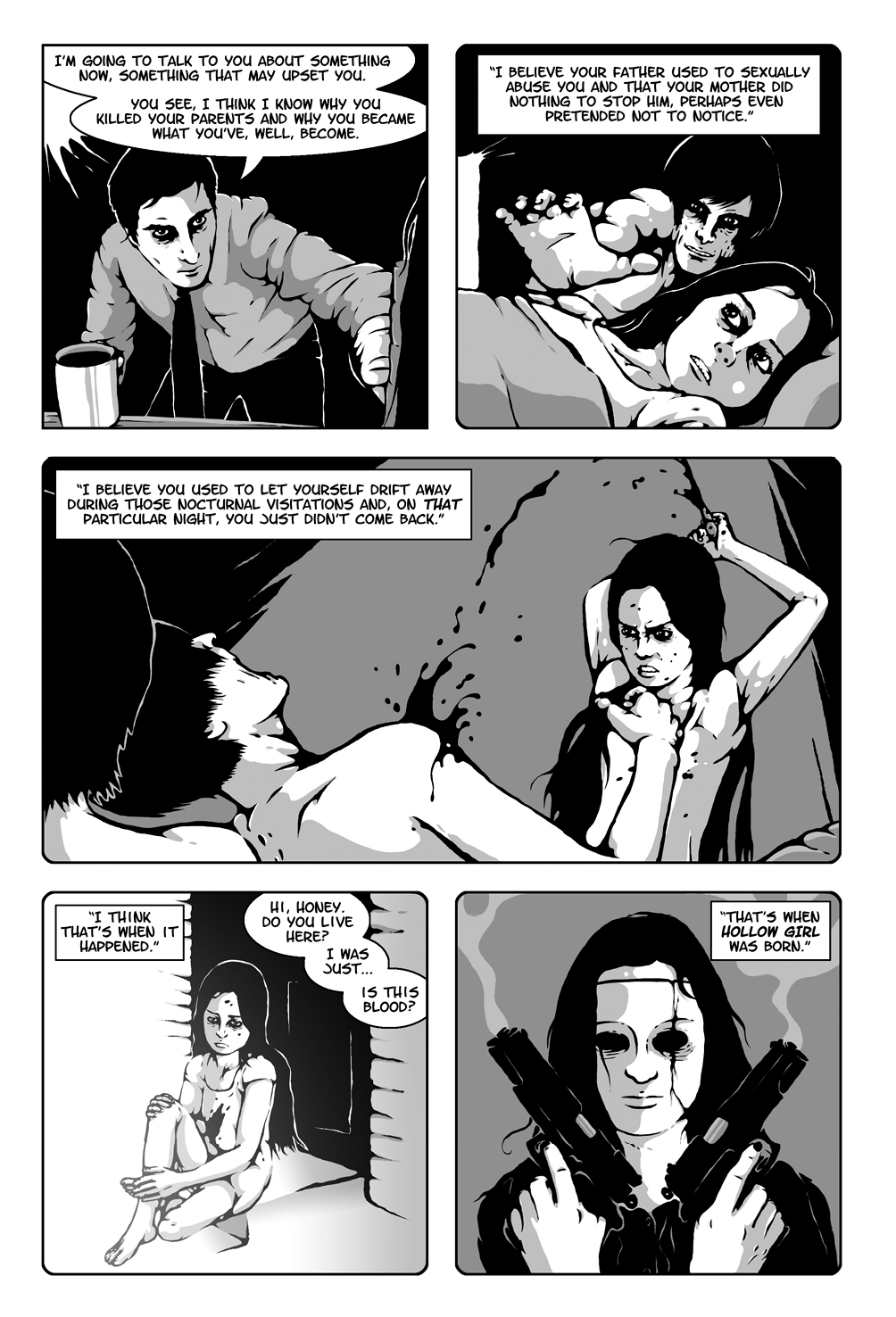 Read online Hollow Girl comic -  Issue #2 - 36