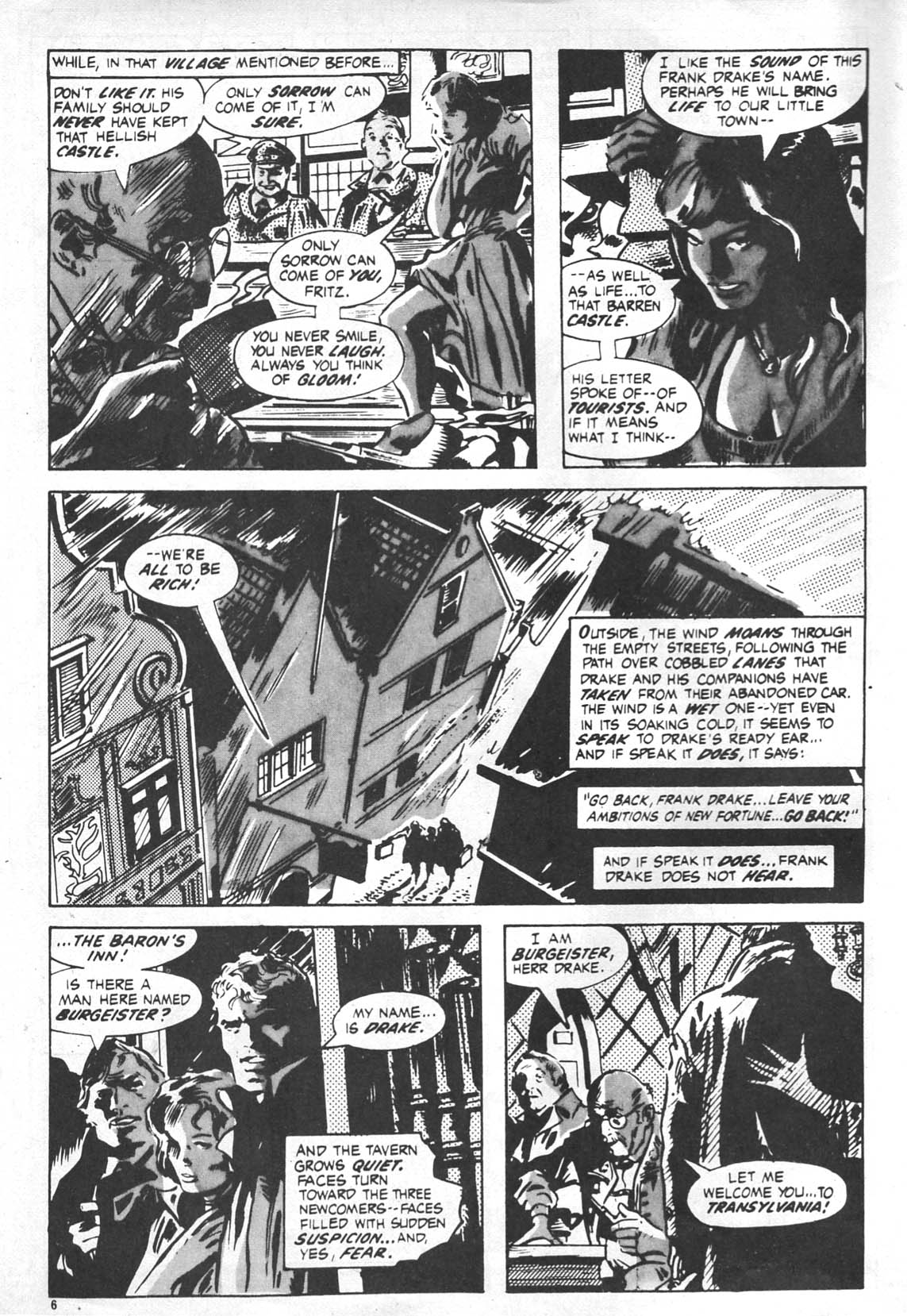 Read online Dracula Lives (1974) comic -  Issue #1 - 6