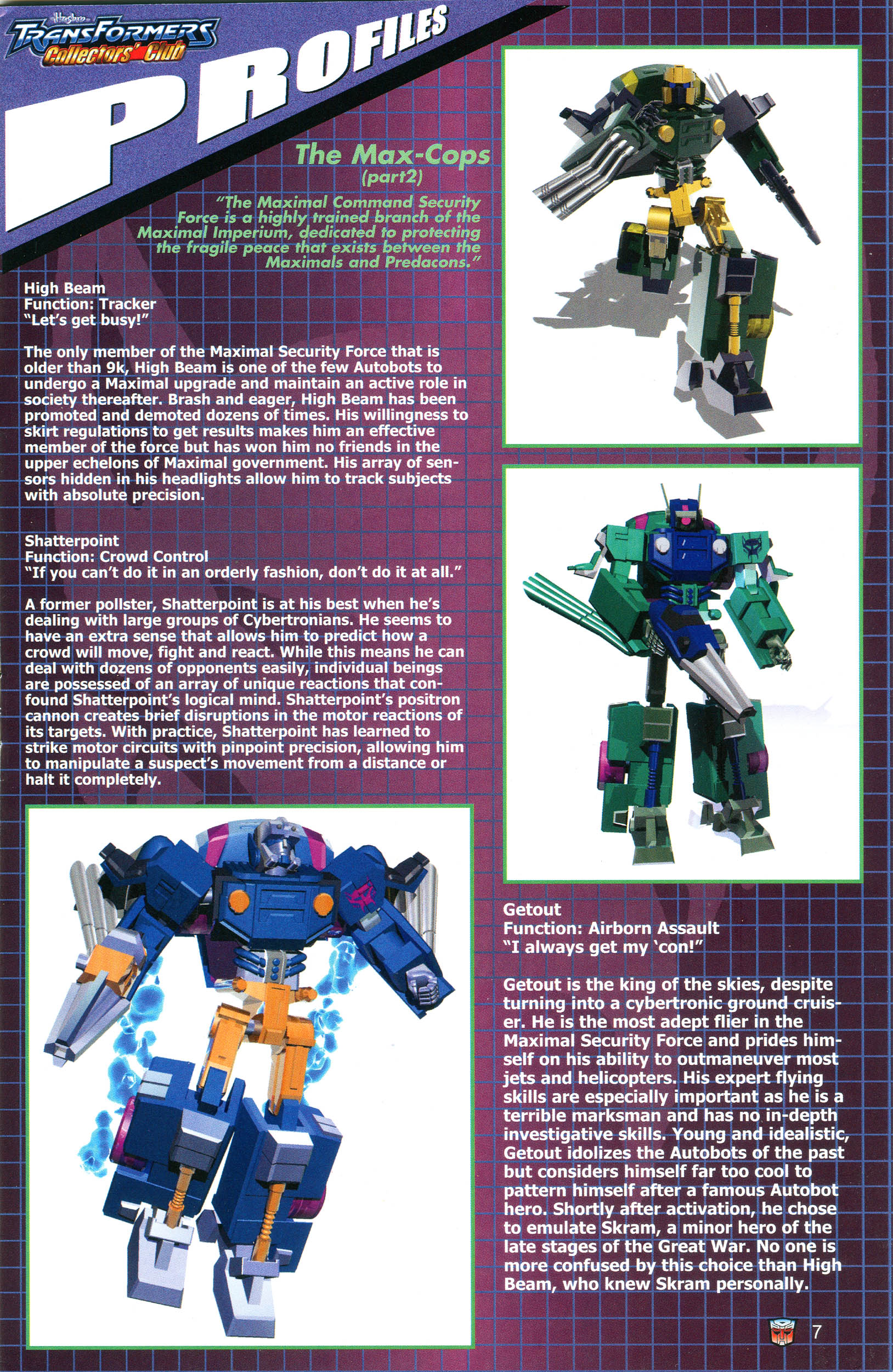 Read online Transformers: Collectors' Club comic -  Issue #14 - 7