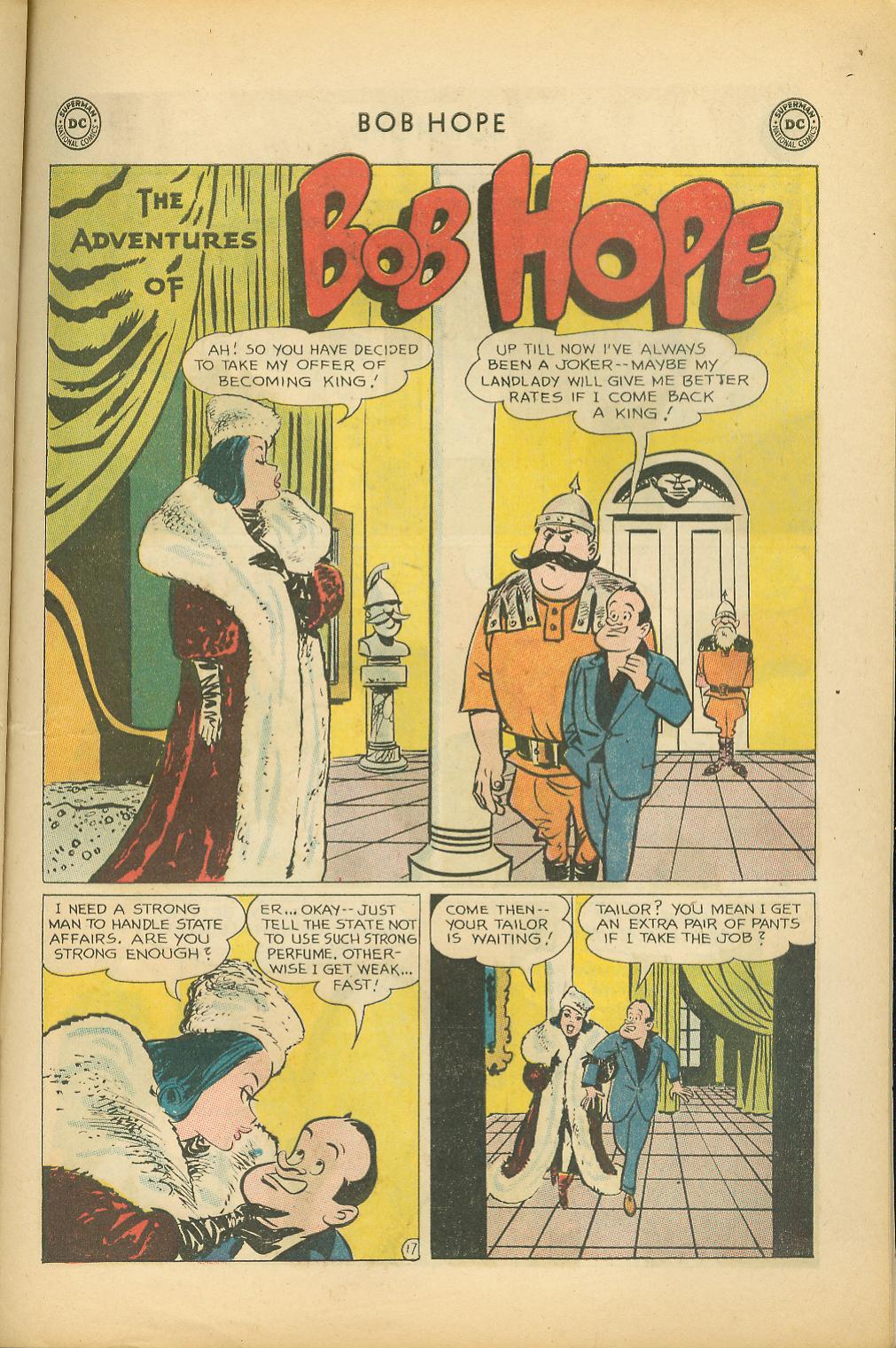 Read online The Adventures of Bob Hope comic -  Issue #80 - 23