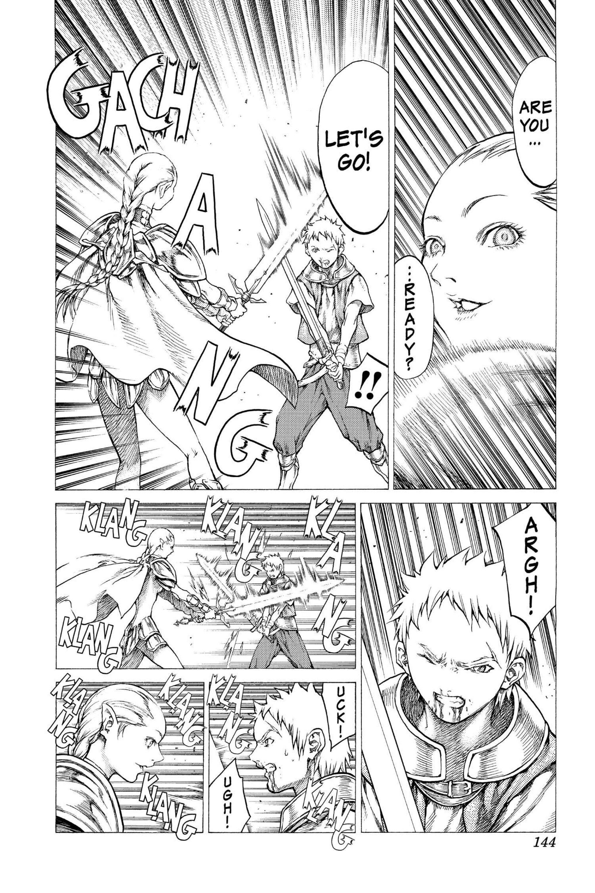 Read online Claymore comic -  Issue #6 - 137