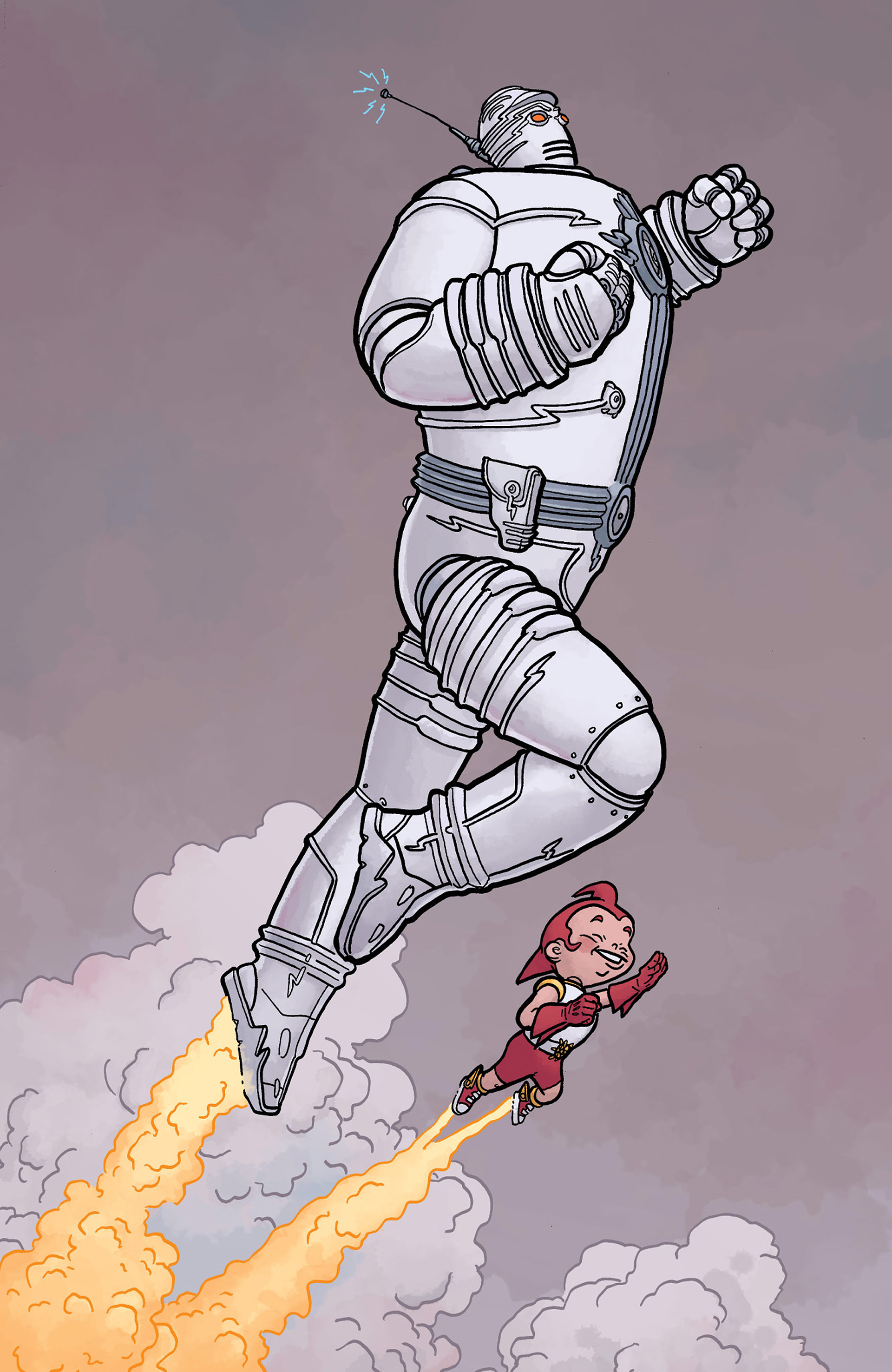 Read online The Big Guy and Rusty the Boy Robot (2023) comic -  Issue # TPB - 93
