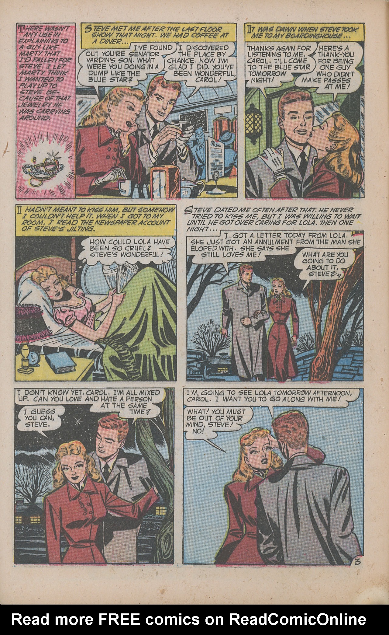 Read online Glamorous Romances comic -  Issue #75 - 12