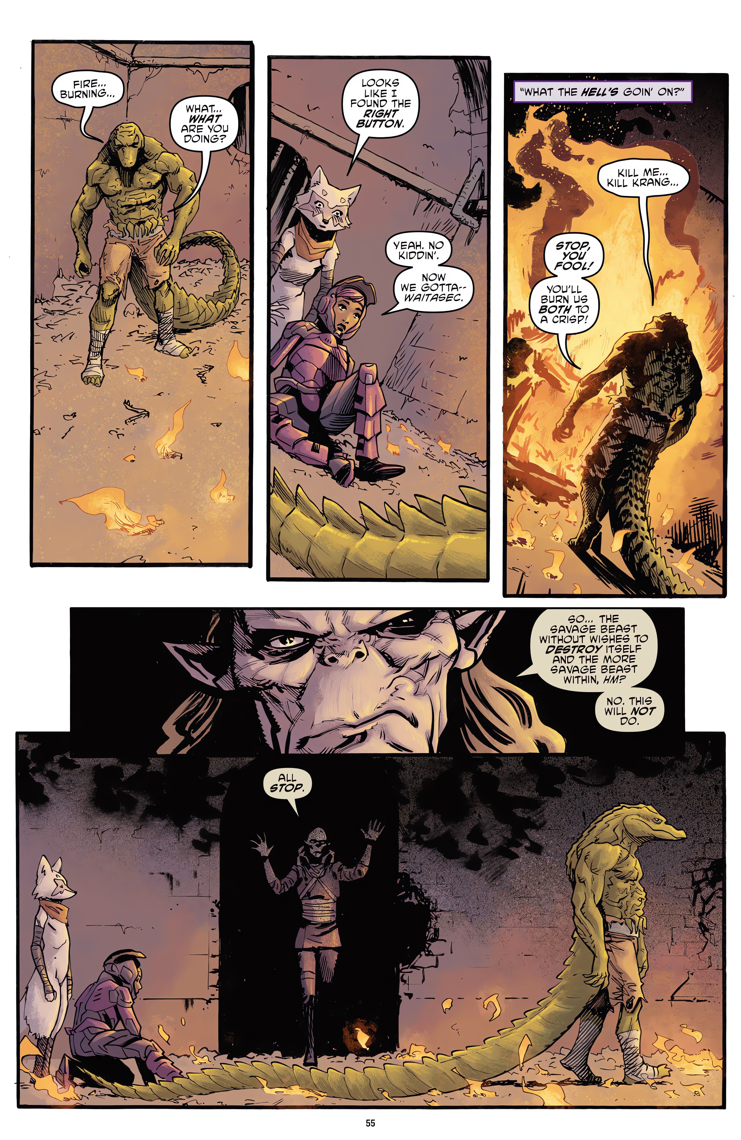 Read online Teenage Mutant Ninja Turtles: The IDW Collection comic -  Issue # TPB 14 (Part 1) - 55