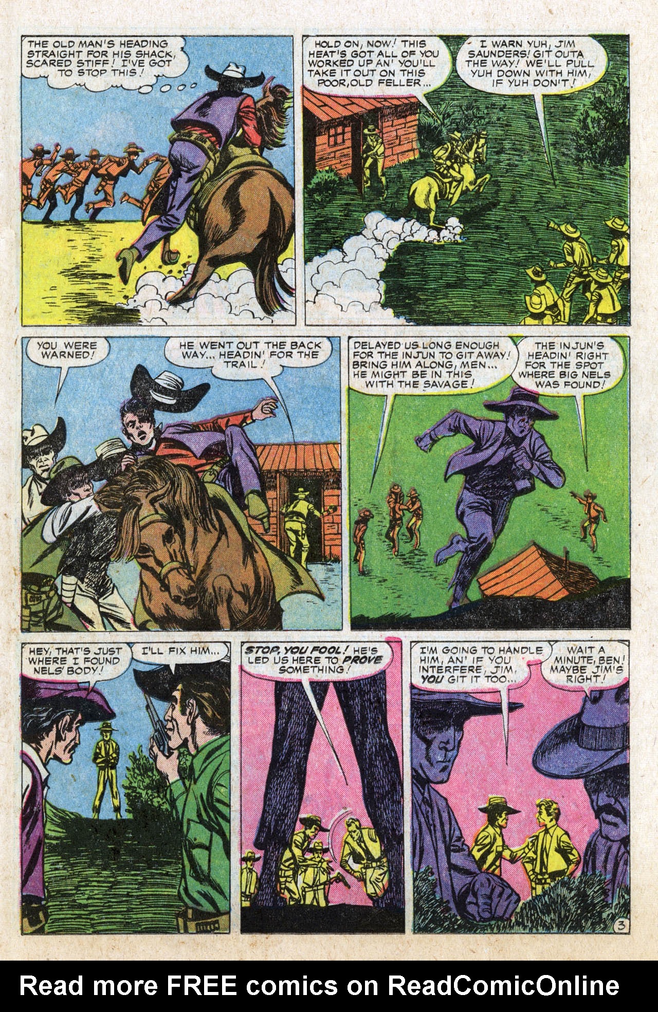 Read online Two Gun Western comic -  Issue #12 - 23