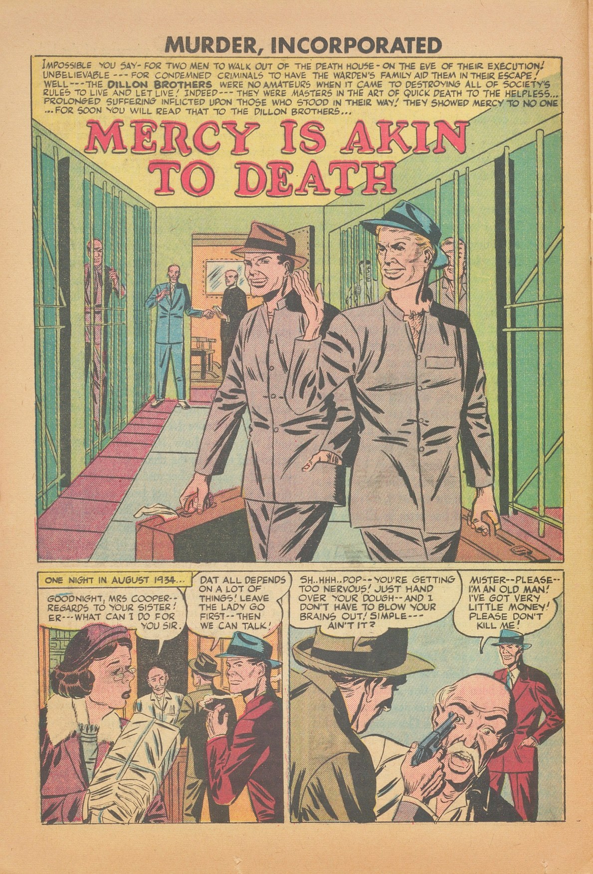 Read online Murder Incorporated (1950) comic -  Issue #2 - 24