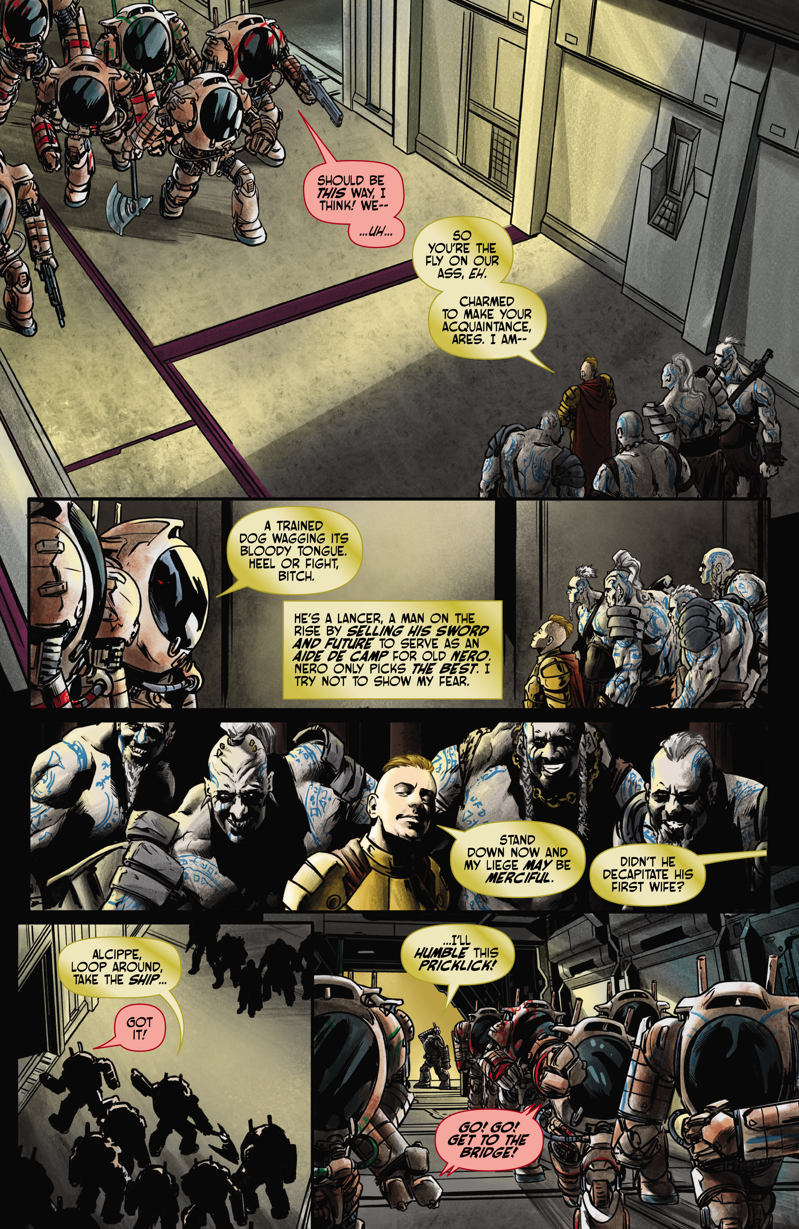 Read online Pierce Brown's Red Rising: Sons of Ares: Forbidden Song comic -  Issue # TPB - 28