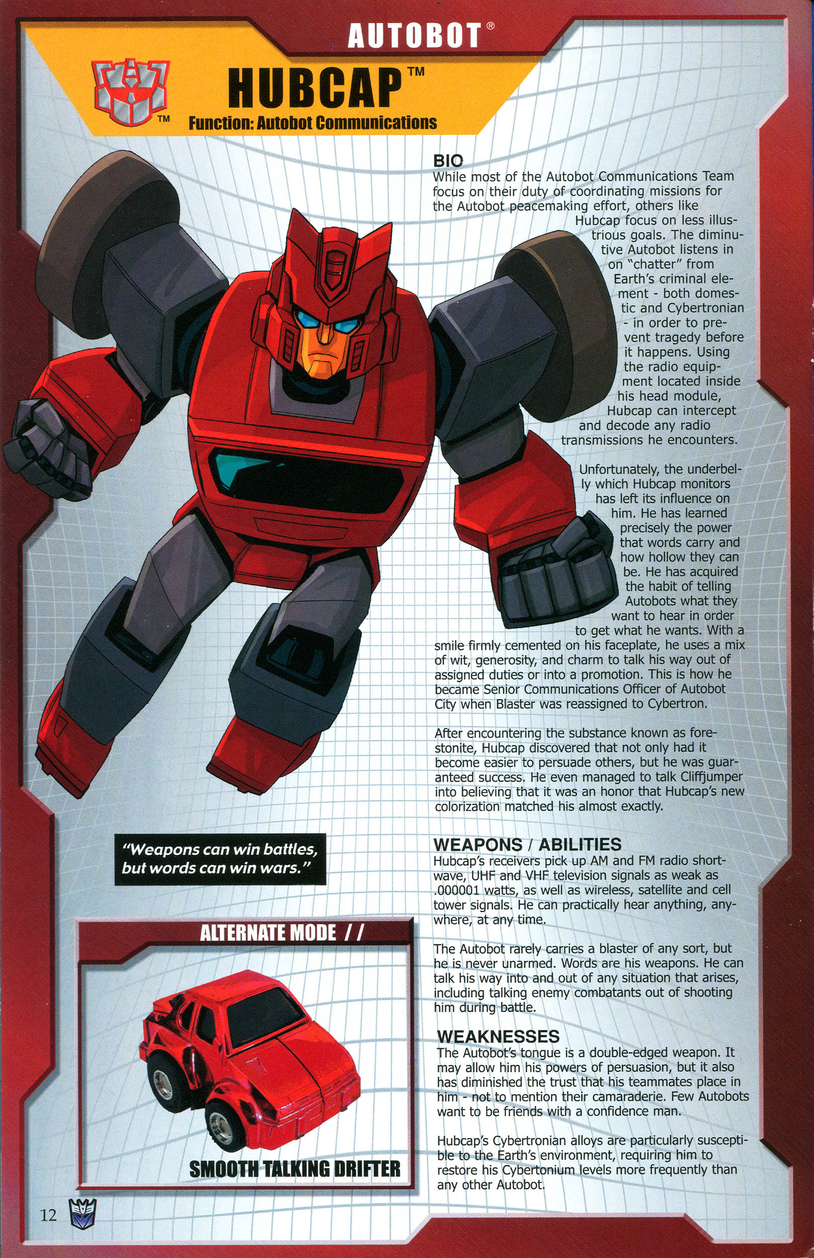 Read online Transformers: Collectors' Club comic -  Issue #46 - 12