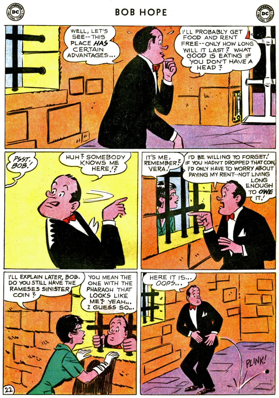 Read online The Adventures of Bob Hope comic -  Issue #71 - 28