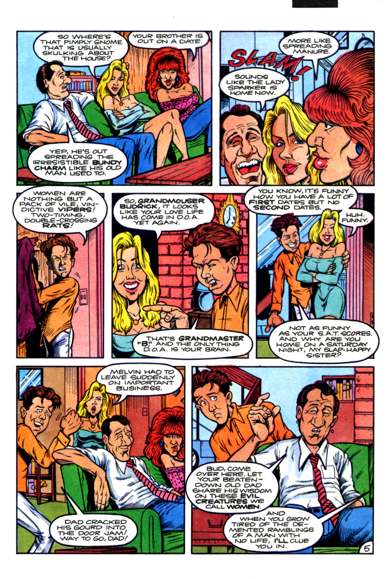 Read online Married... with Children: Flashback comic -  Issue #1 - 7