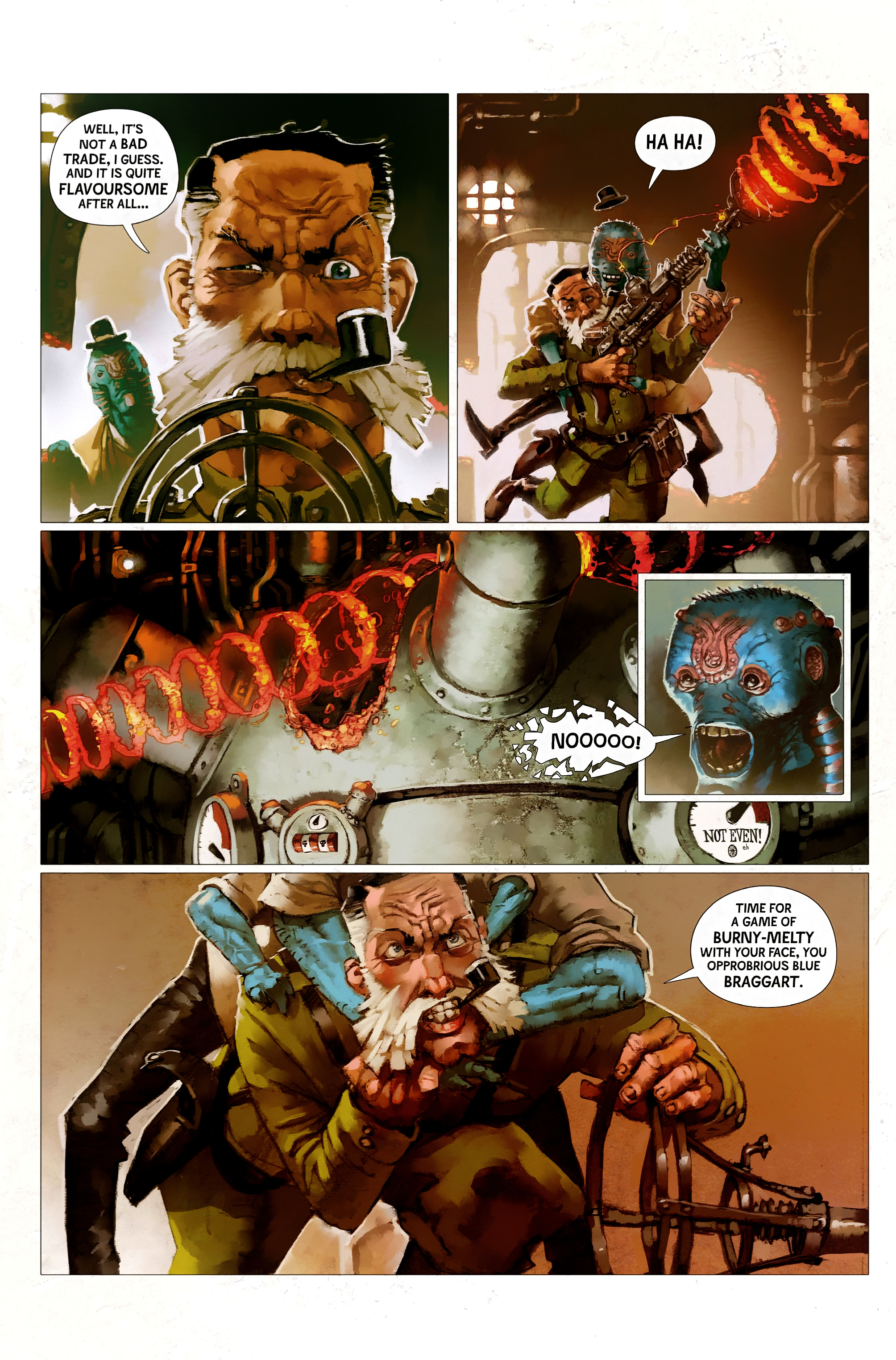Read online Dr. Grordbort Onslaught comic -  Issue # TPB - 21