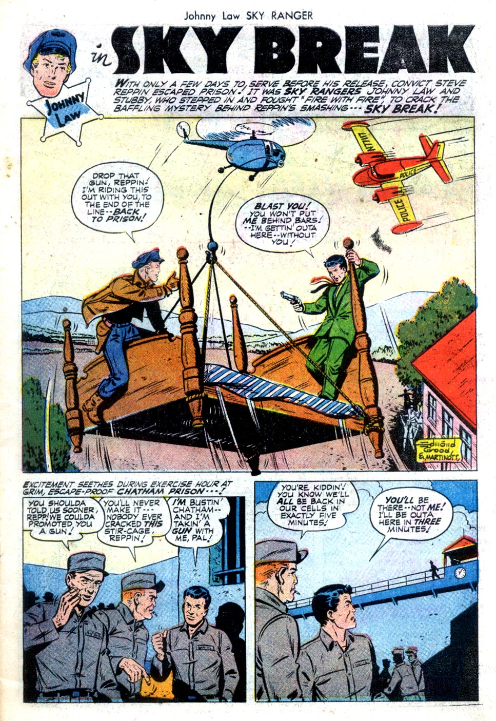 Read online Johnny Law Sky Ranger Adventures comic -  Issue #4 - 3