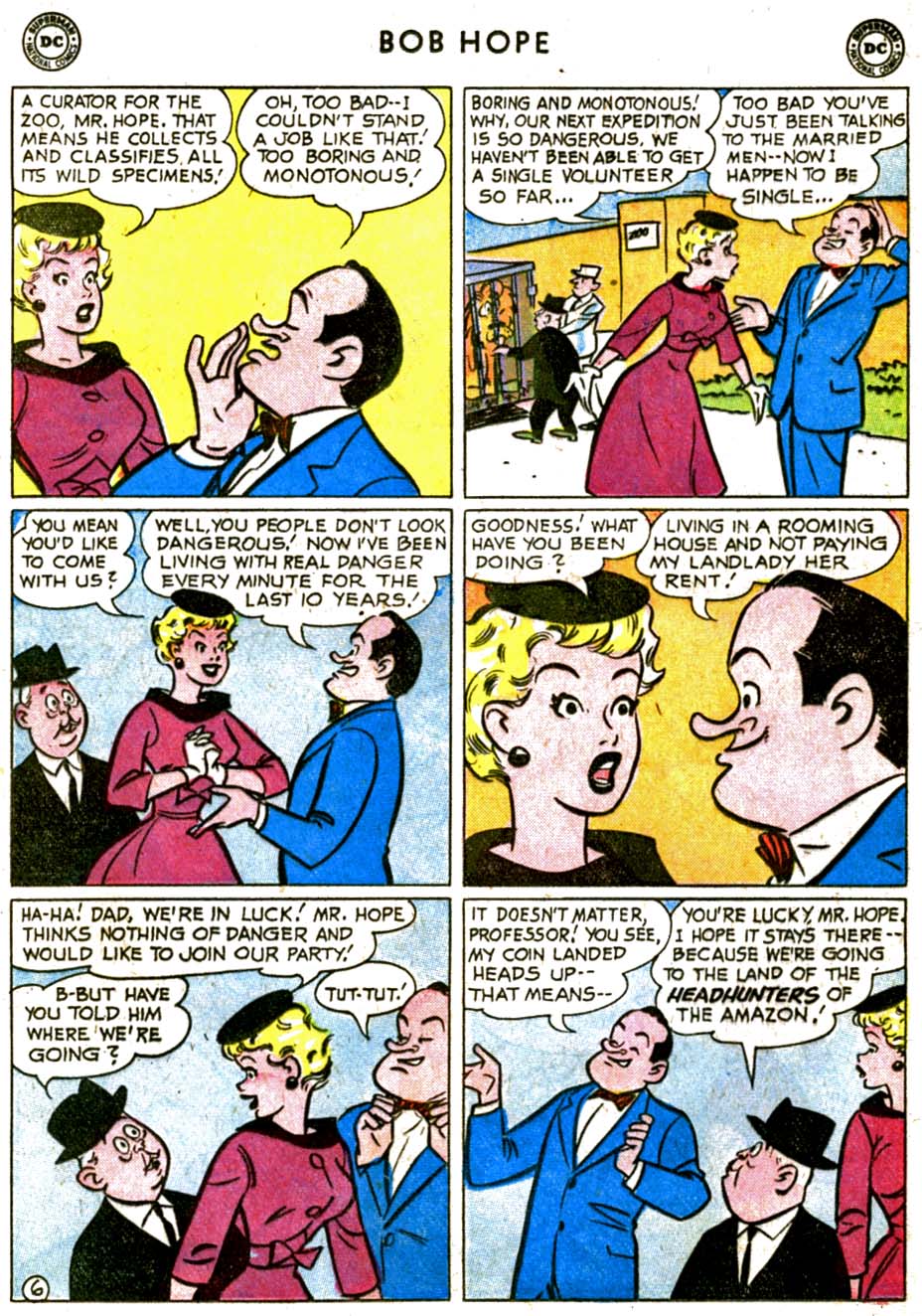 Read online The Adventures of Bob Hope comic -  Issue #65 - 8