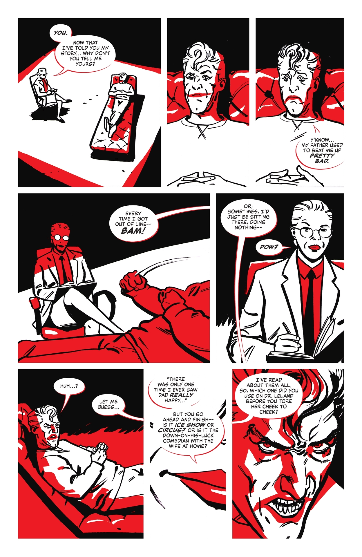 Read online Harley Quinn: Black   White   Redder comic -  Issue #3 - 24