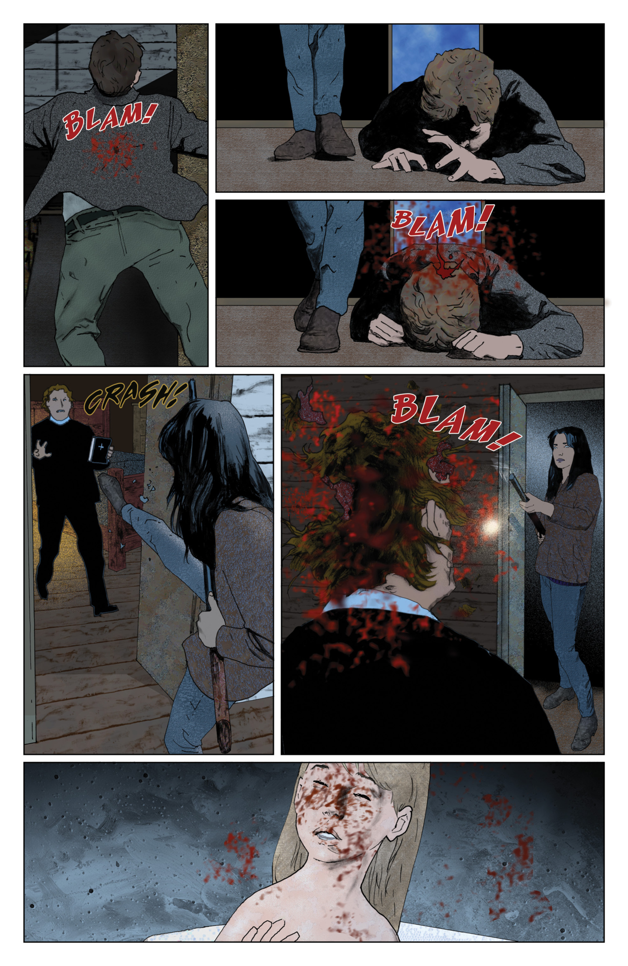 Read online John Carpenter's Night Terrors comic -  Issue # Black Sparrow - 123