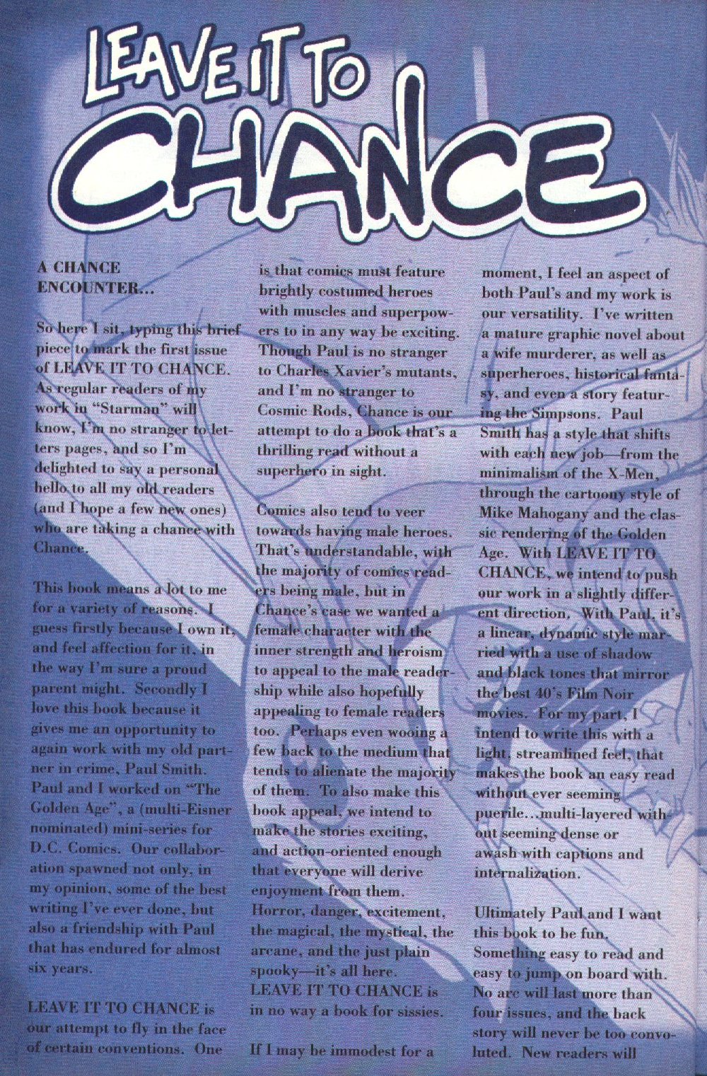 Read online Leave It To Chance comic -  Issue #1 - 26