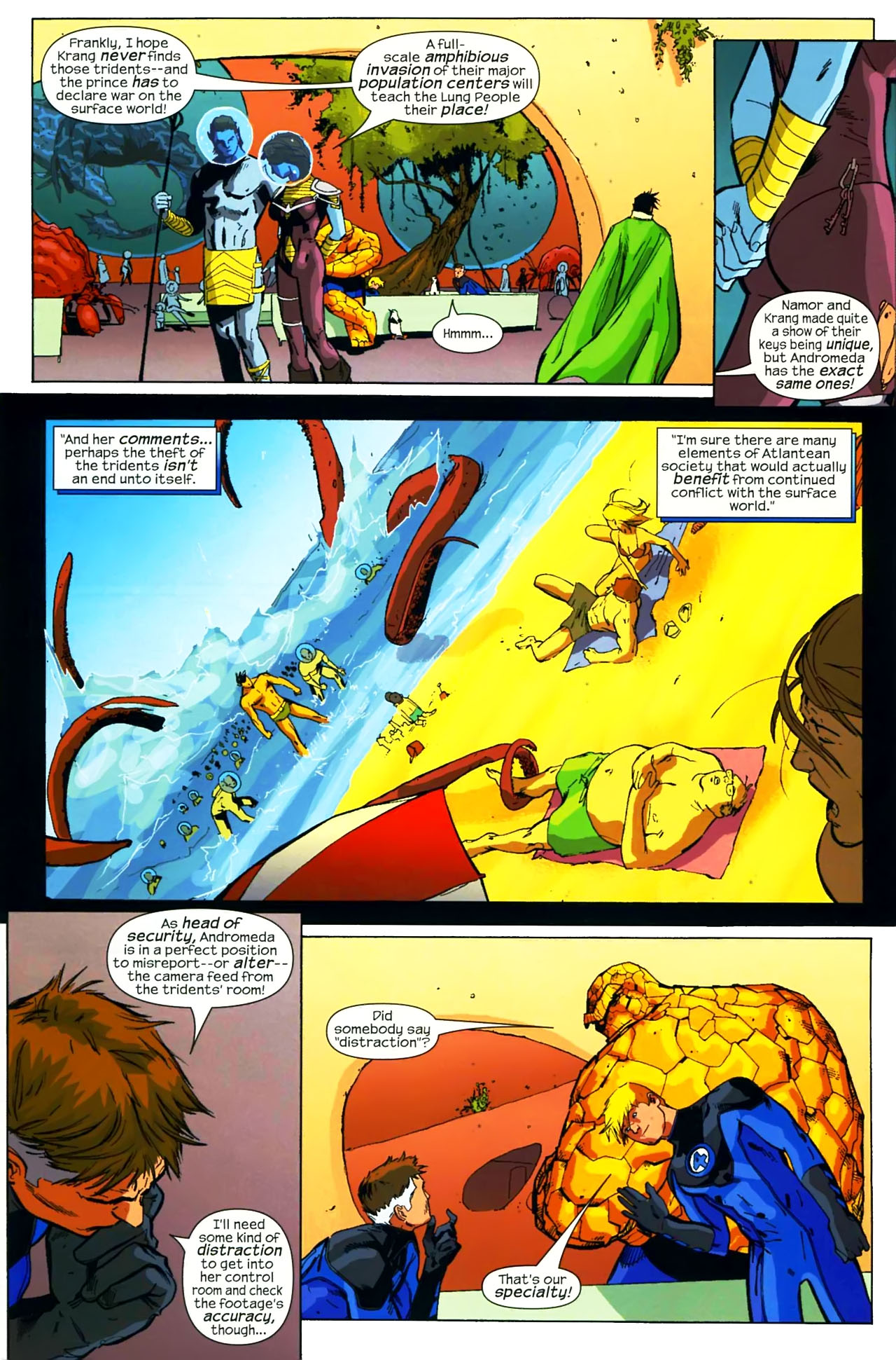 Read online Marvel Adventures Fantastic Four comic -  Issue #24 - 11