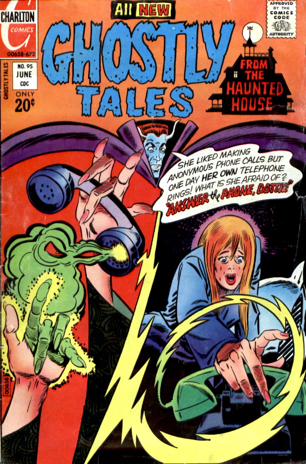 Read online Ghostly Tales comic -  Issue #95 - 1