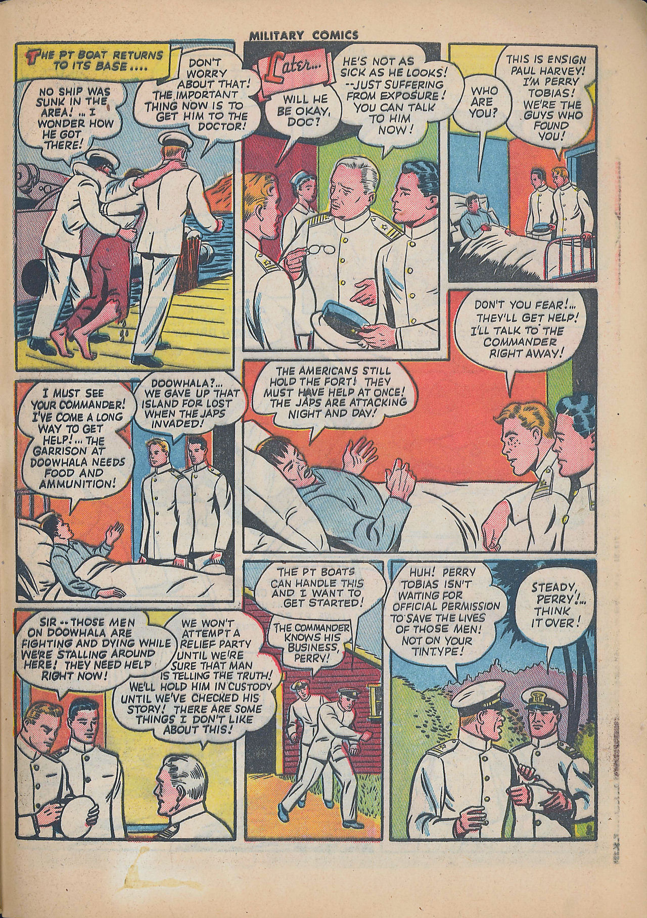 Read online Military Comics comic -  Issue #25 - 41