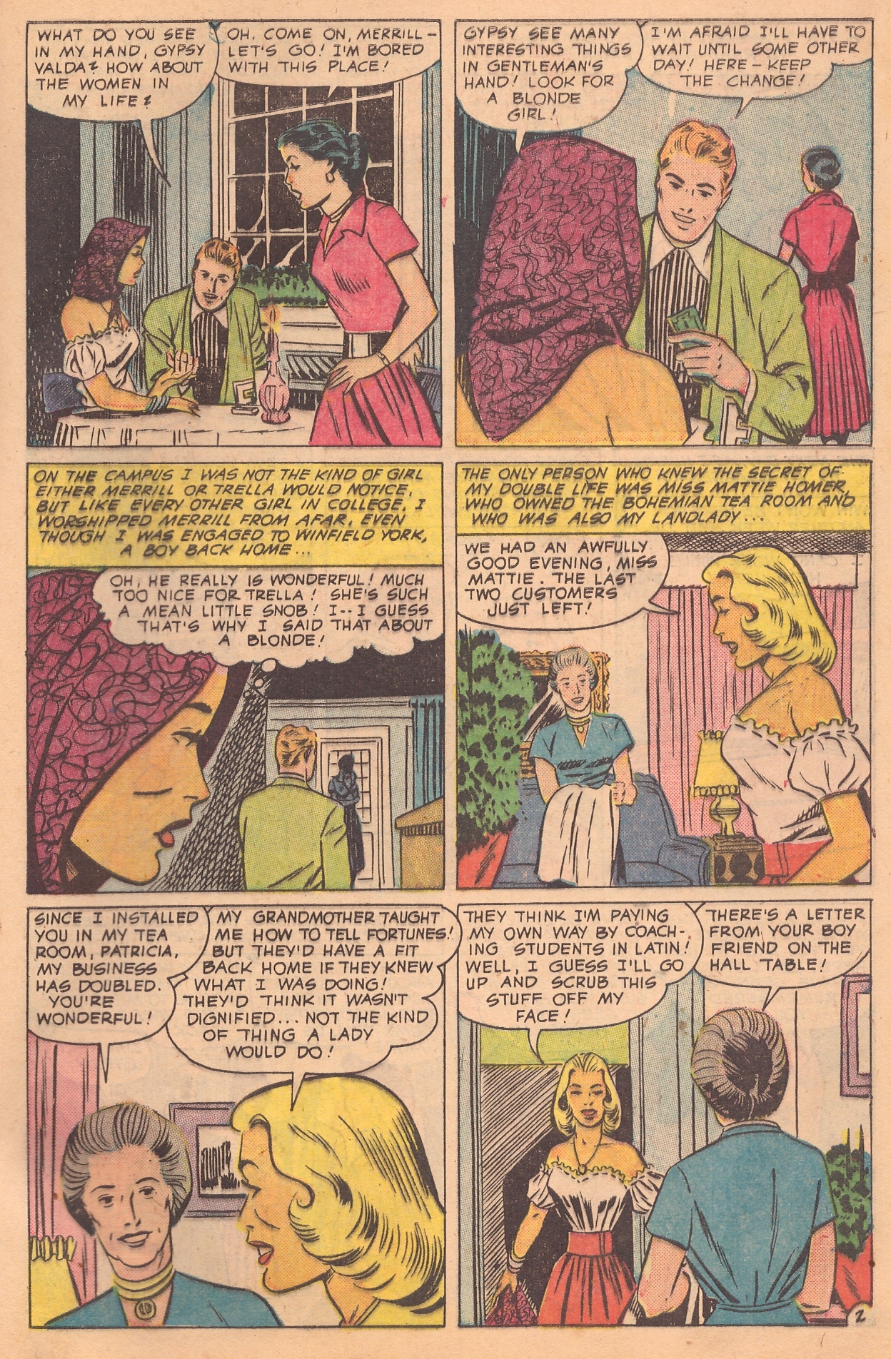 Read online Glamorous Romances comic -  Issue #52 - 29
