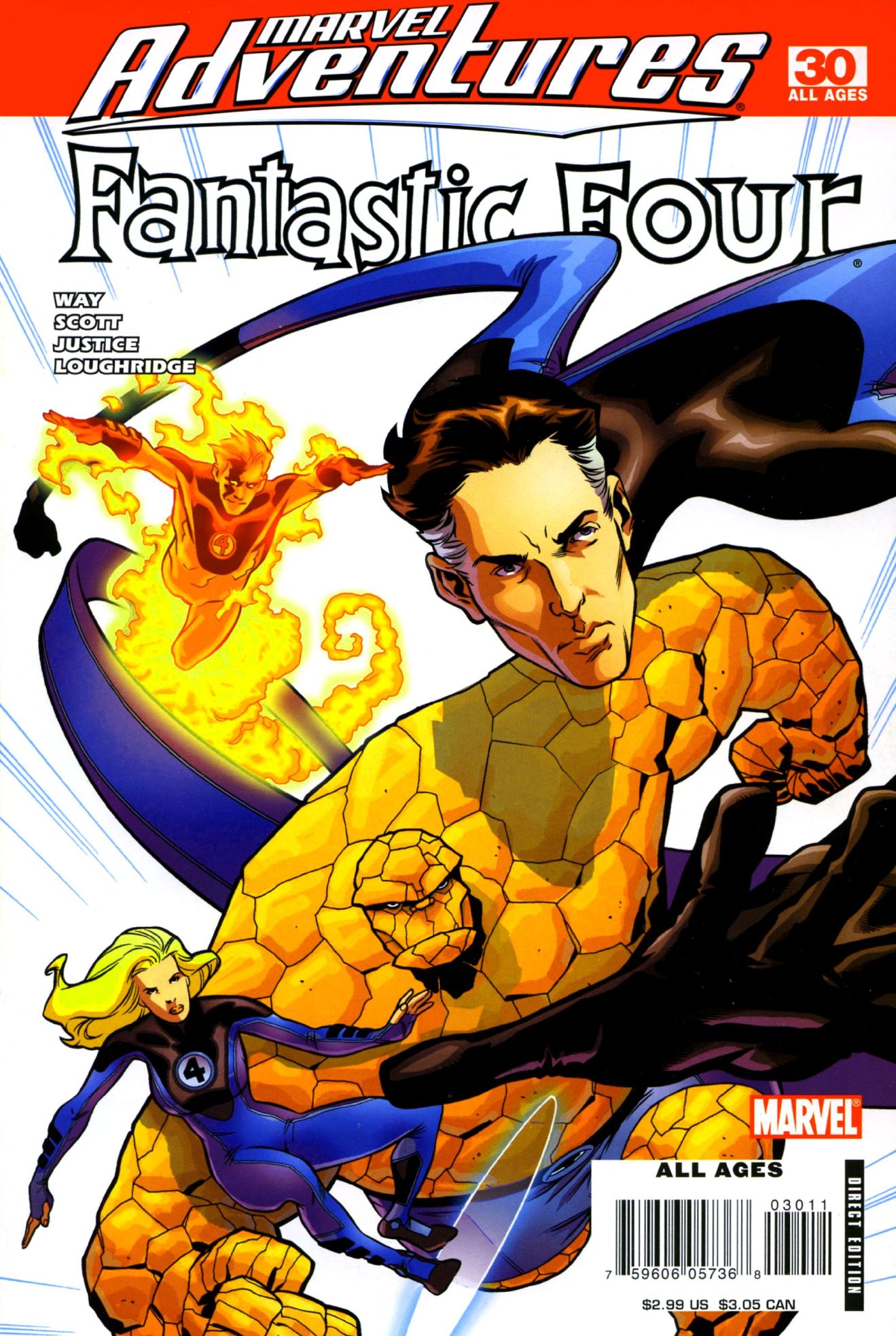 Read online Marvel Adventures Fantastic Four comic -  Issue #30 - 1