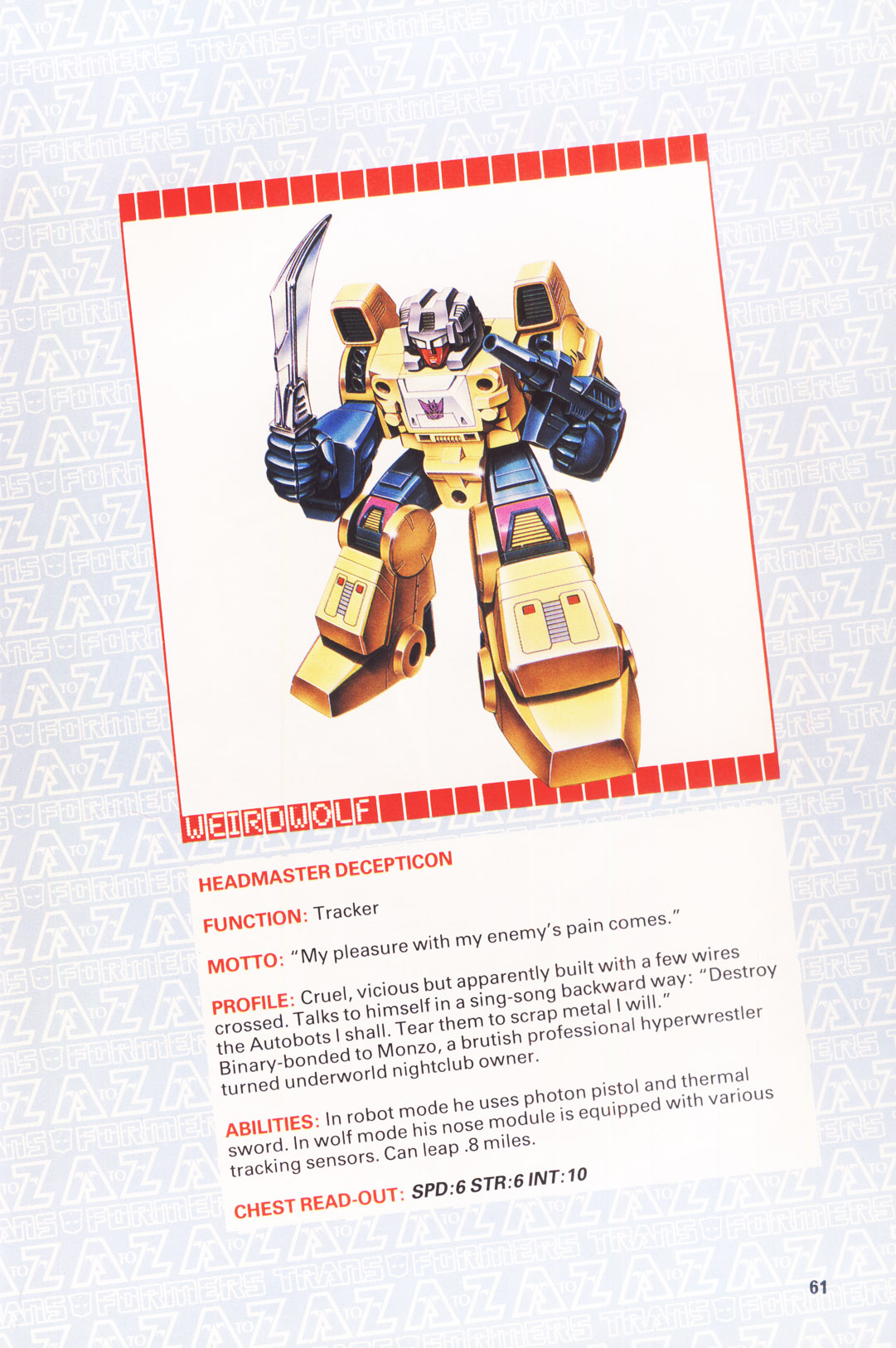 Read online The Transformers Annual comic -  Issue #1987 - 53