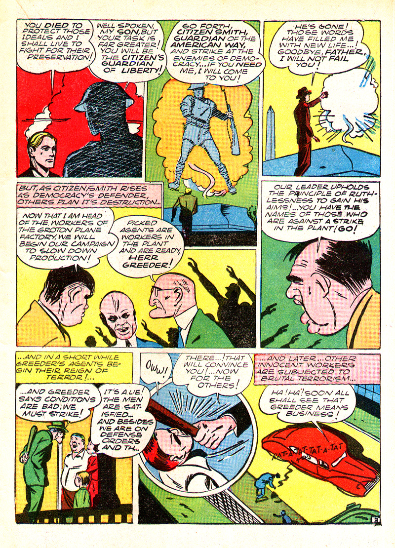Read online Captain Fearless comic -  Issue #1 - 37