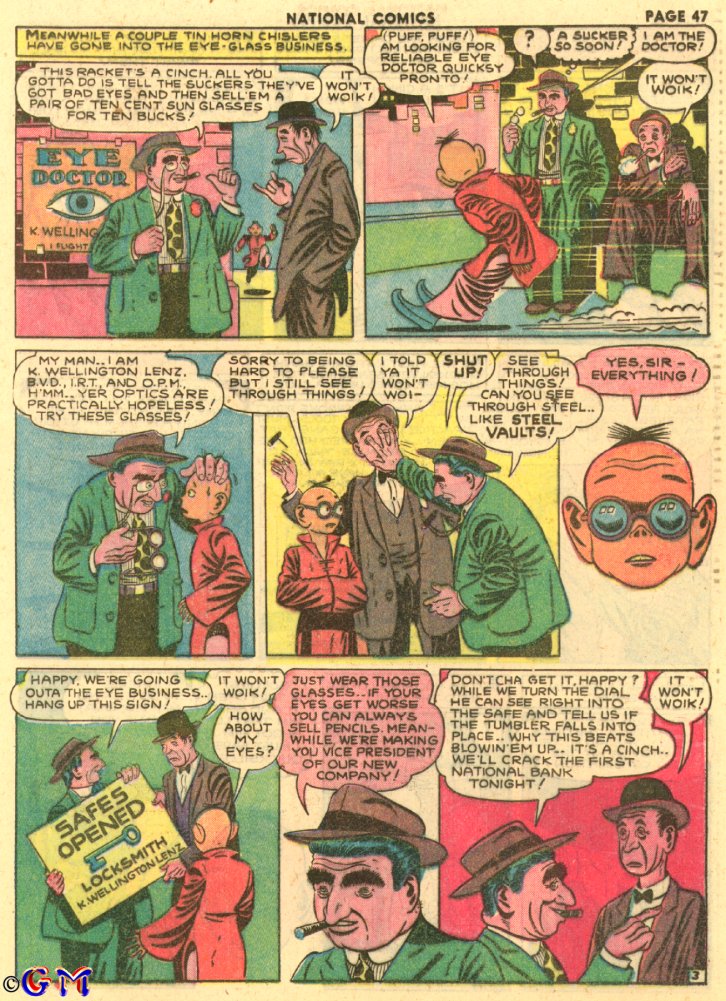 Read online National Comics comic -  Issue #29 - 48