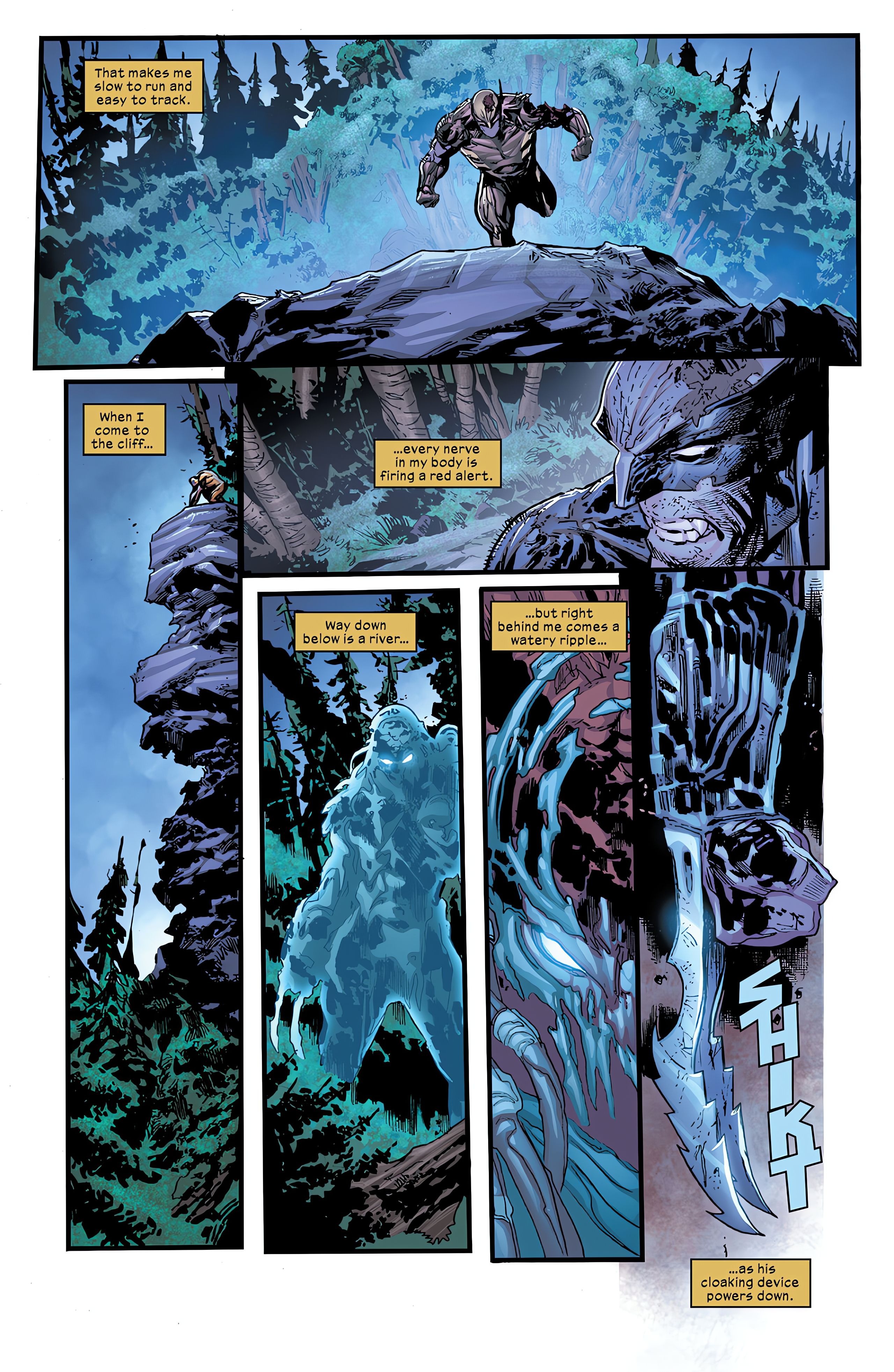 Read online Predator vs. Wolverine comic -  Issue #1 - 5