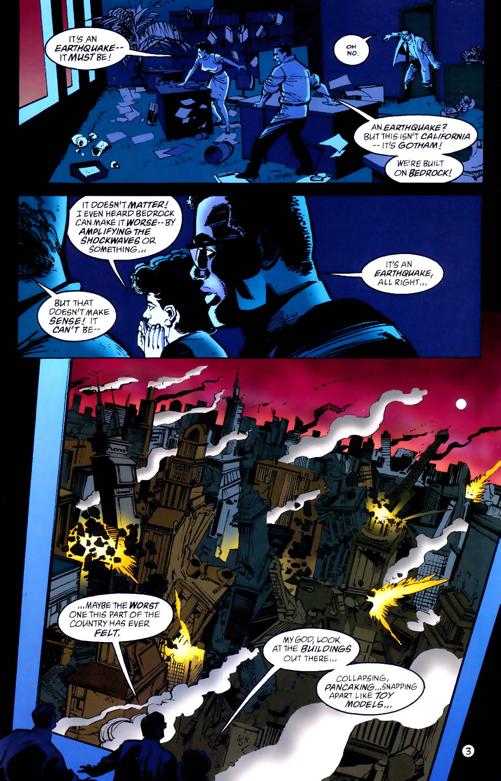 Read online Batman: Cataclysm comic -  Issue #4 - 4