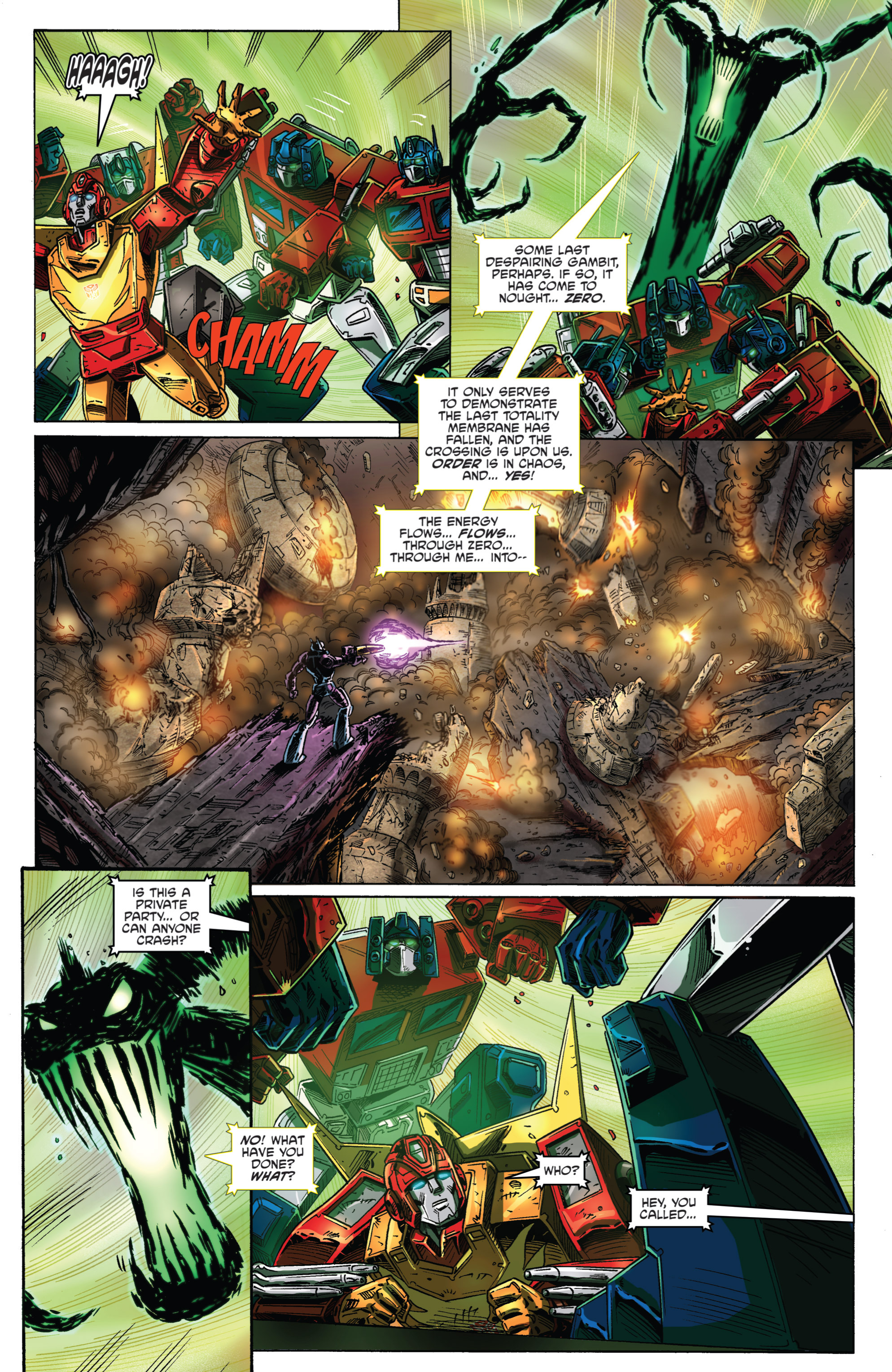 Read online The Transformers: Regeneration One comic -  Issue #100 - 28