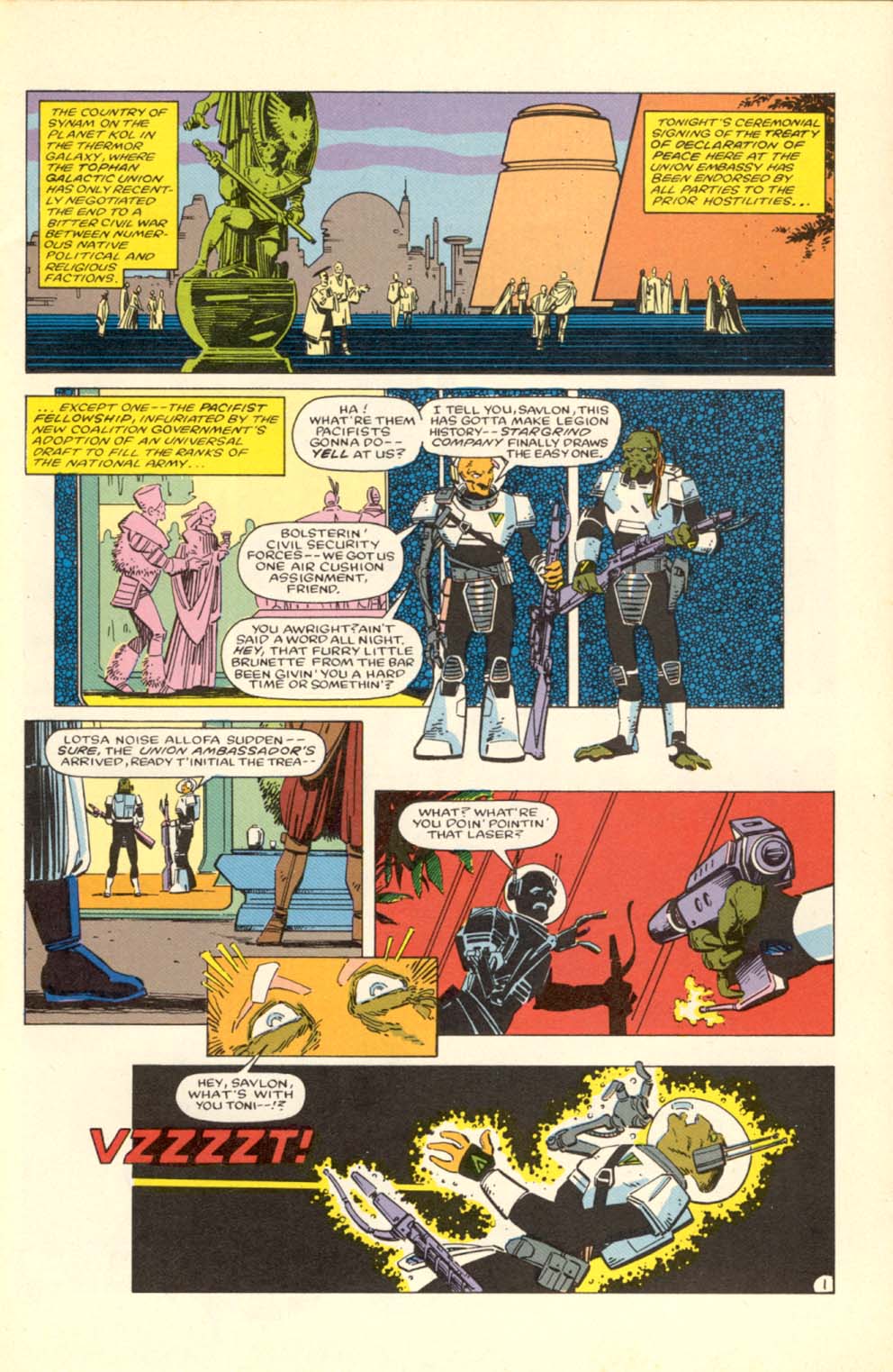 Read online Alien Legion comic -  Issue #3 - 3
