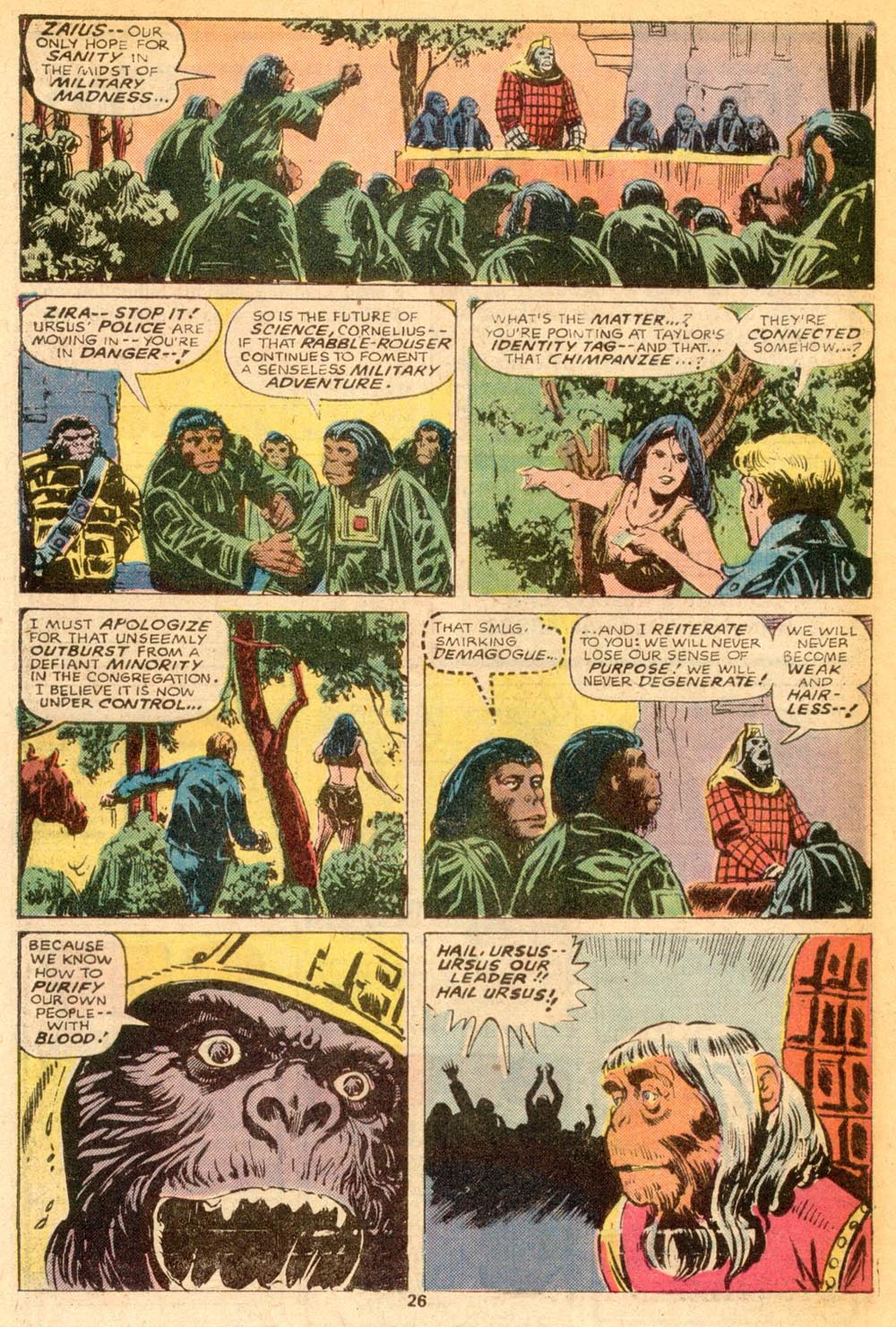 Read online Adventures on the Planet of the Apes comic -  Issue #7 - 16