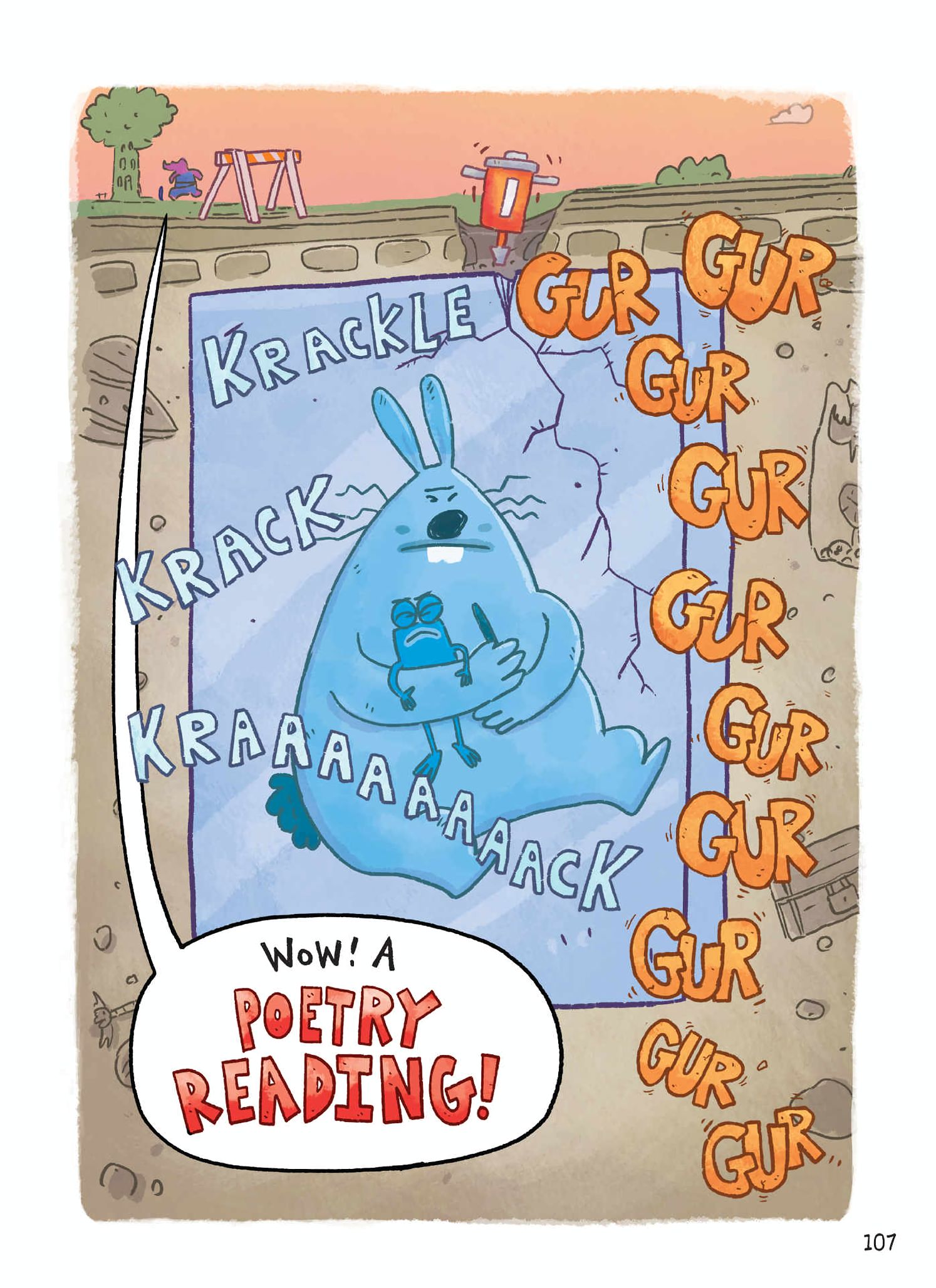 Read online Blue, Barry & Pancakes comic -  Issue # TPB 5 - 107