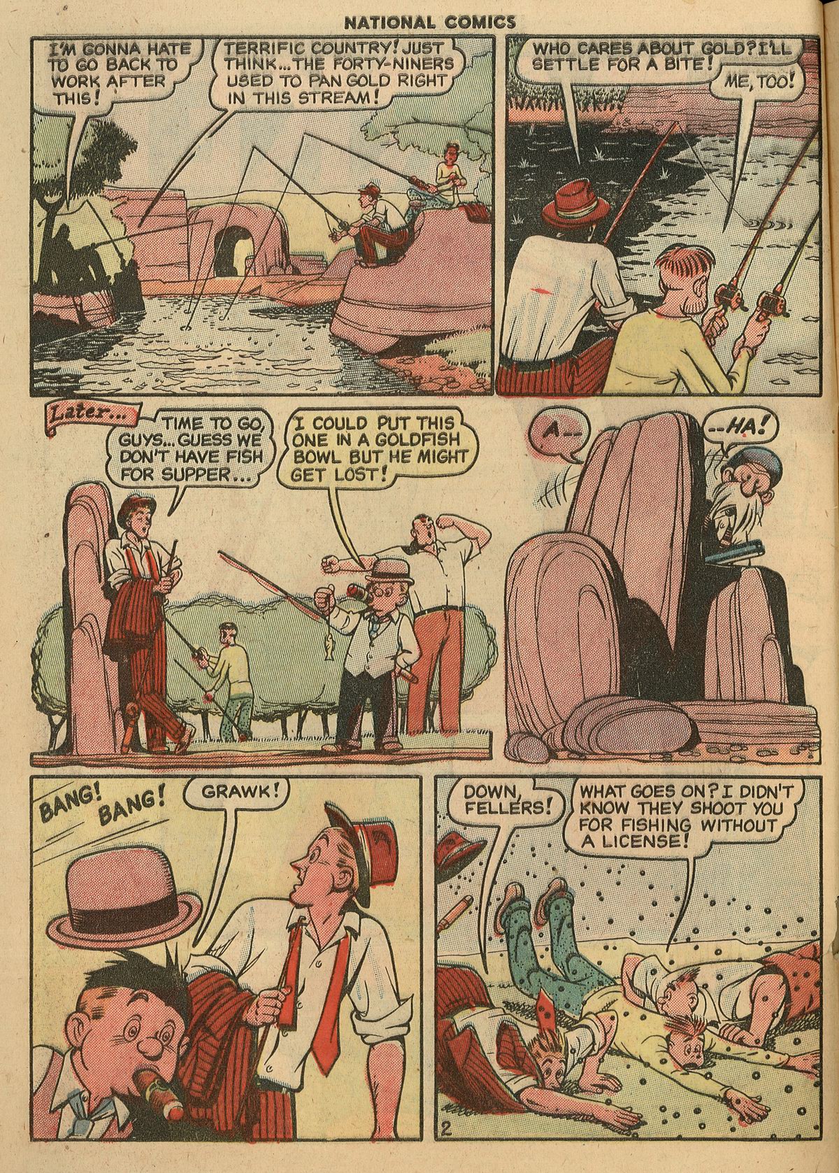 Read online National Comics comic -  Issue #72 - 4