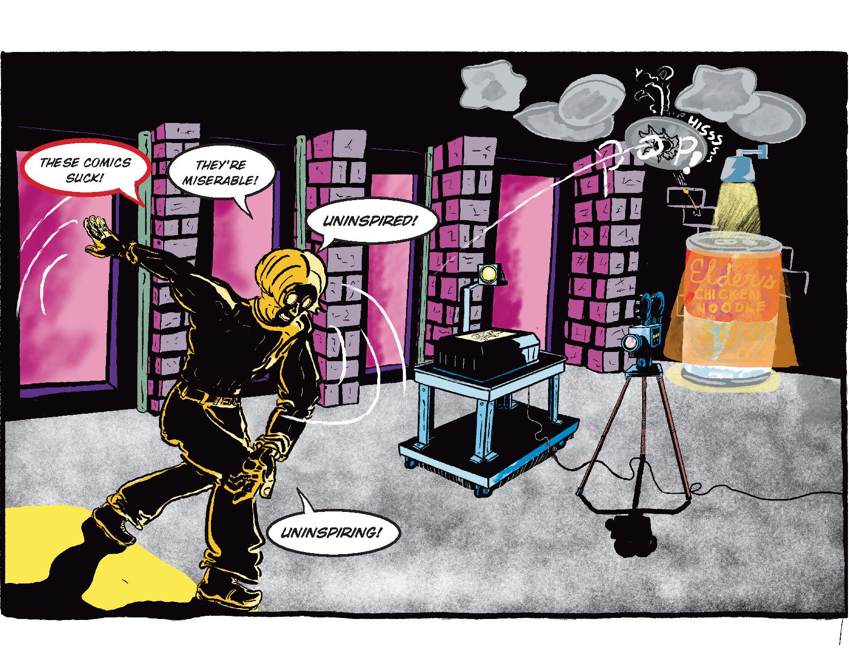 Read online CYMK ULTRA: Guns, Knives, & Crosses comic -  Issue # Full - 4