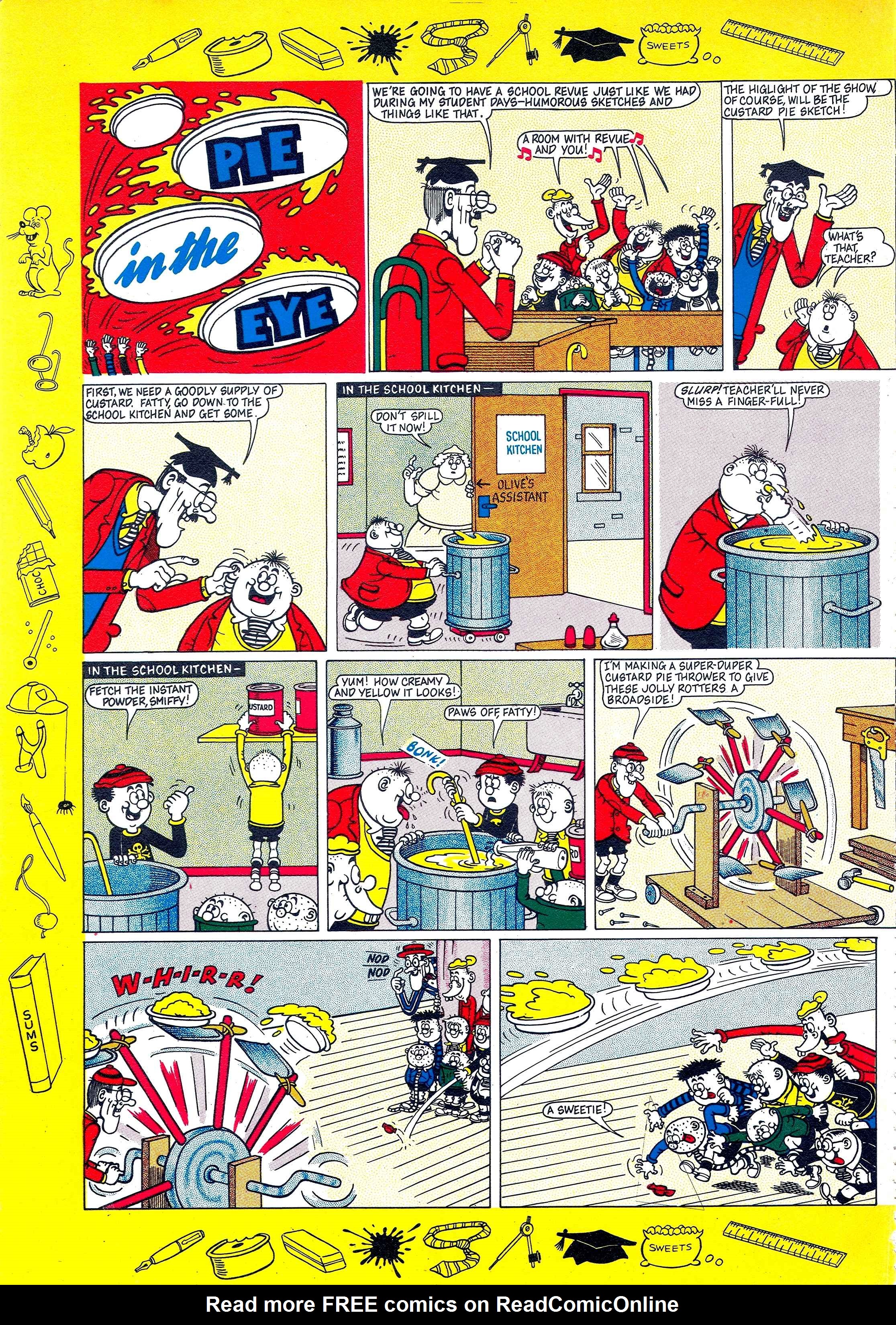 Read online Bash Street Kids comic -  Issue #1986 - 72