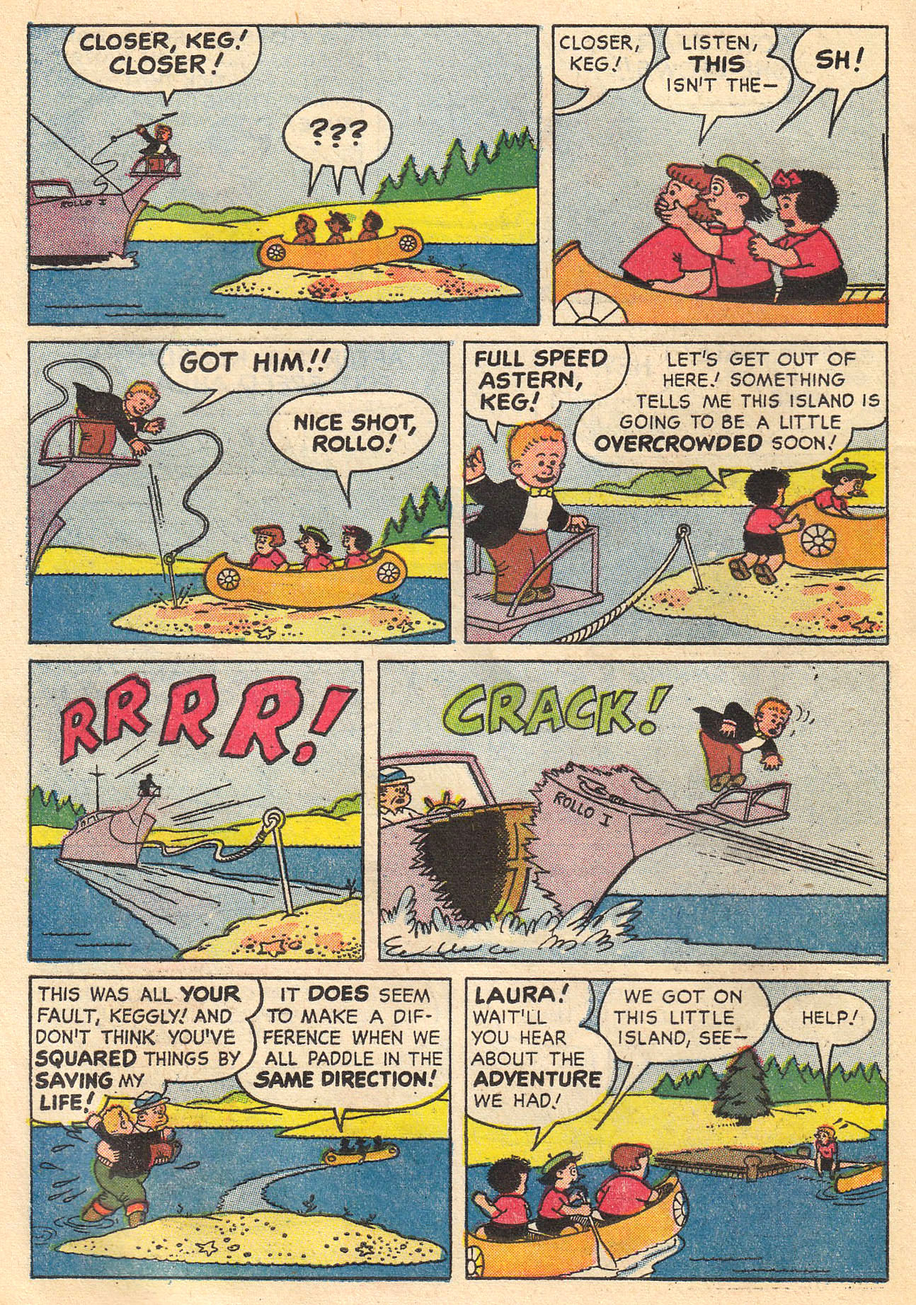 Read online Dell Giant comic -  Issue #34 - 58