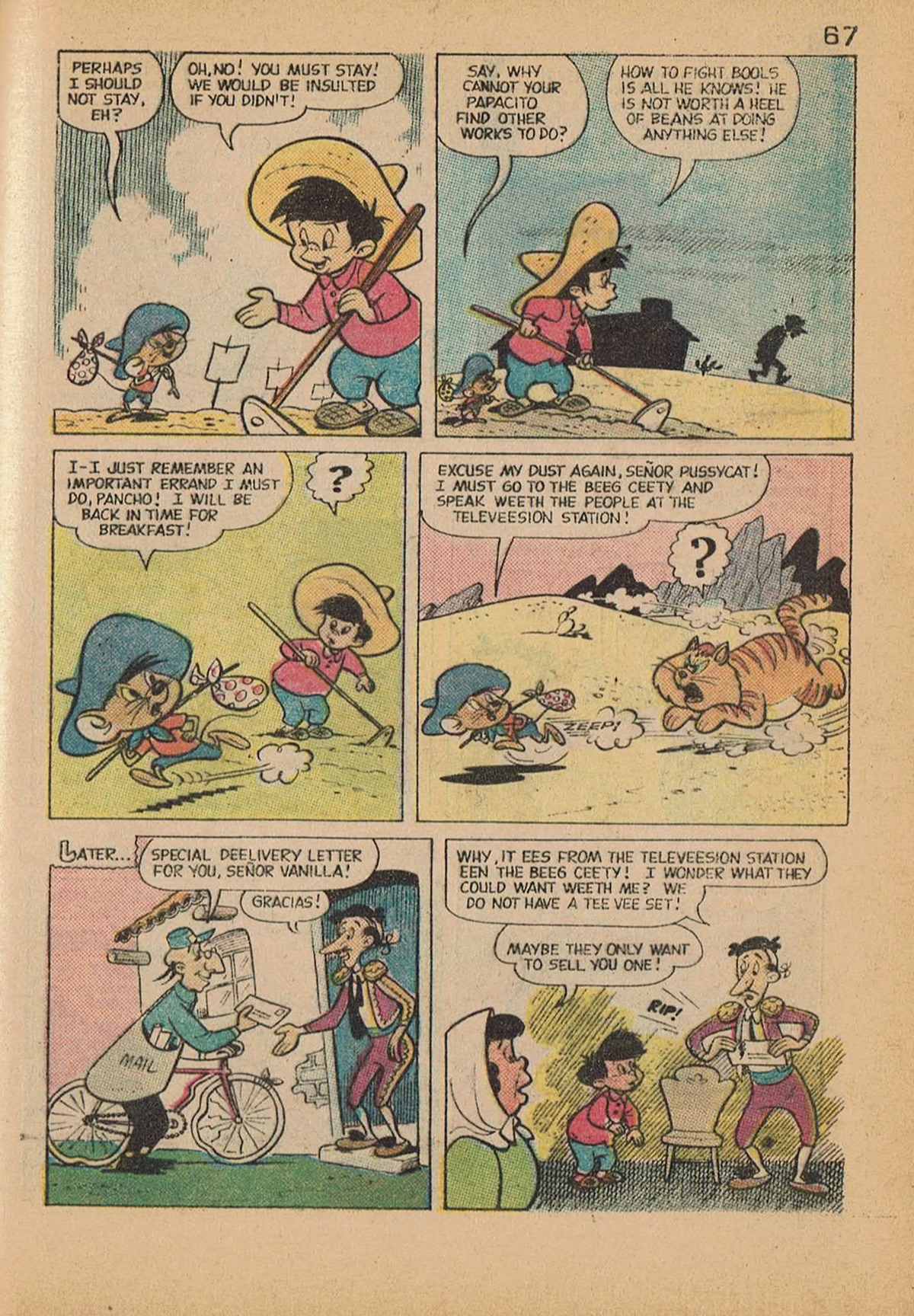 Read online Golden Comics Digest comic -  Issue #34 - 69