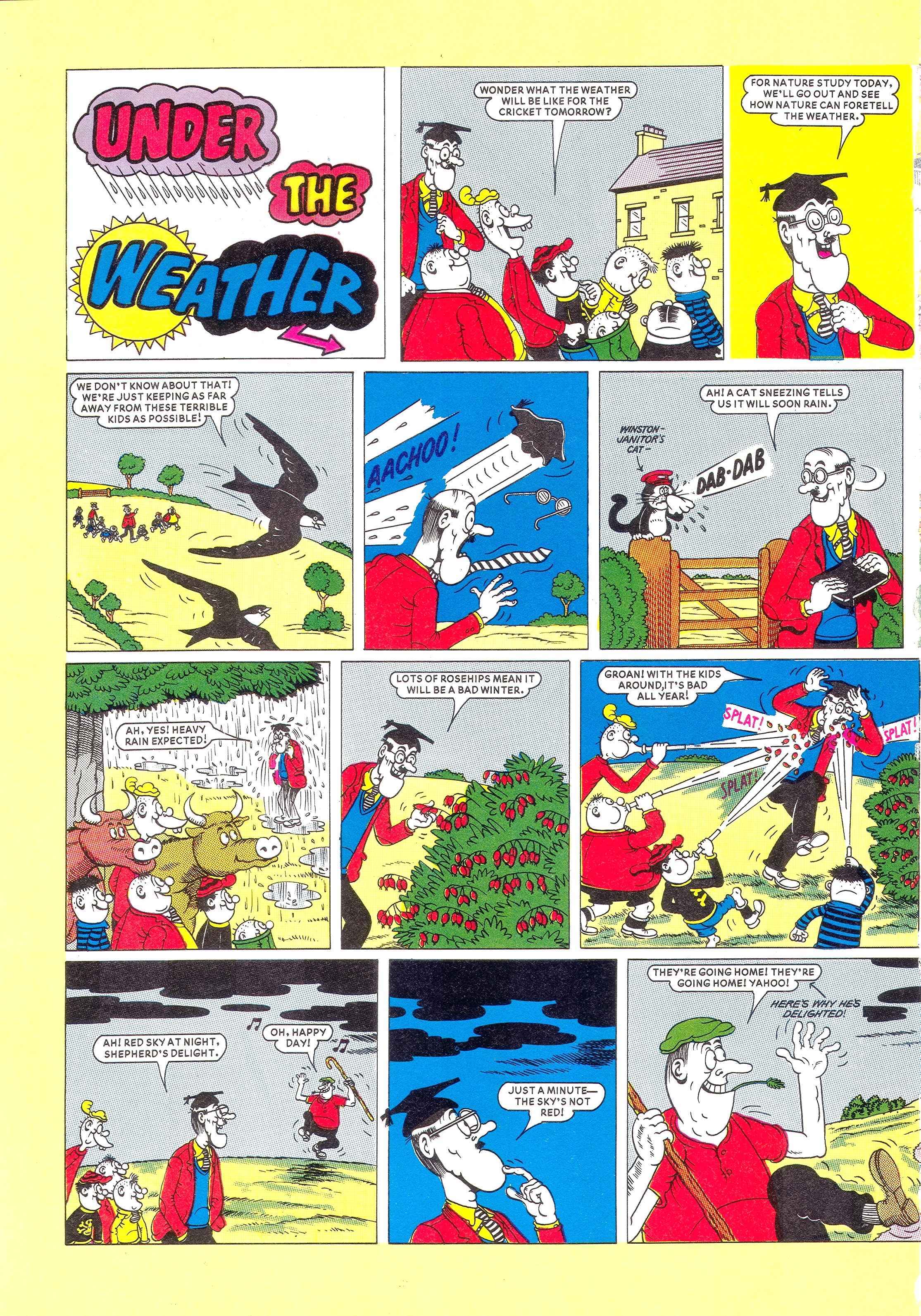Read online Bash Street Kids comic -  Issue #1993 - 88