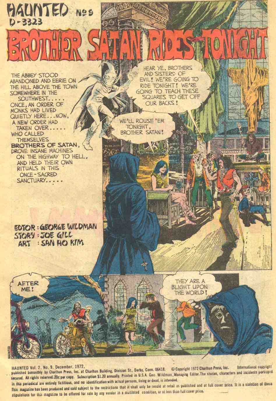 Read online Haunted comic -  Issue #9 - 2