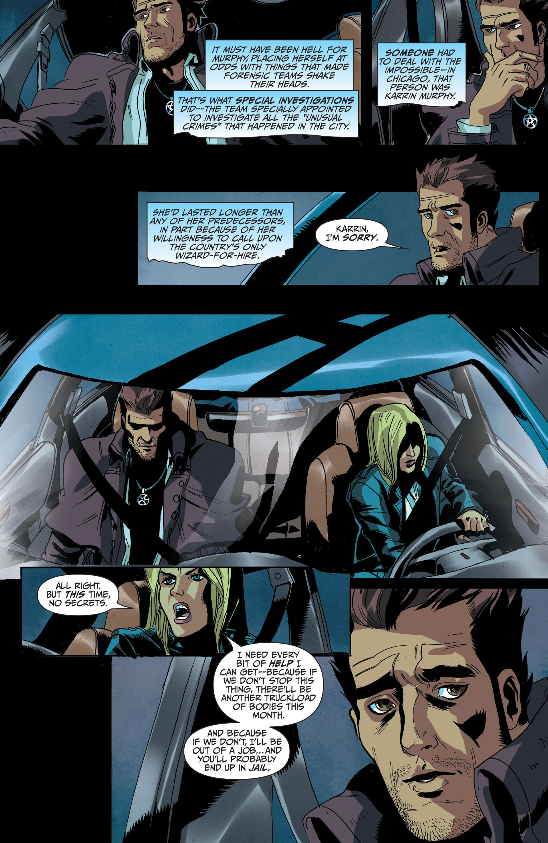 Read online Jim Butcher's The Dresden Files: Fool Moon comic -  Issue #1 - 17
